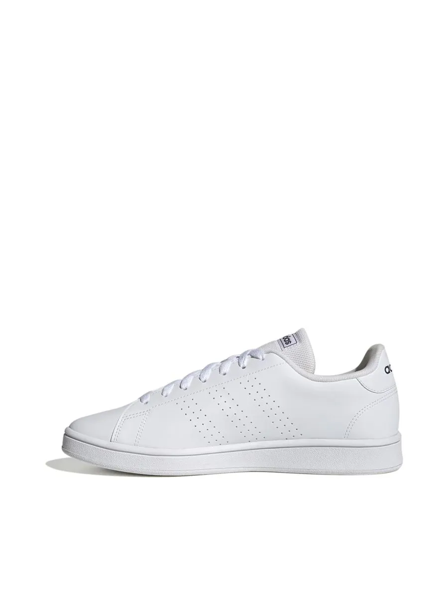 ADIDAS Men Sneakers Advantage Base Court Lifestyle Ftwr White / Ftwr White / Shadow Navy size 12 ADIDAS Men Sneakers Advantage Base Court Lifestyle Ftwr White / Ftwr White / Shadow Navy size 12