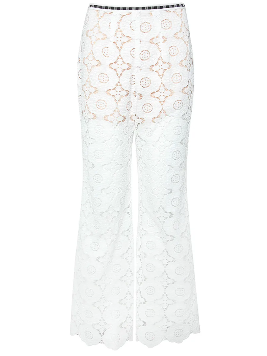 SABINA SABINA | JANESUDA x SABINA Lady Jane Long Pants - White SABINA SABINA | JANESUDA x SABINA Lady Jane Long Pants - White