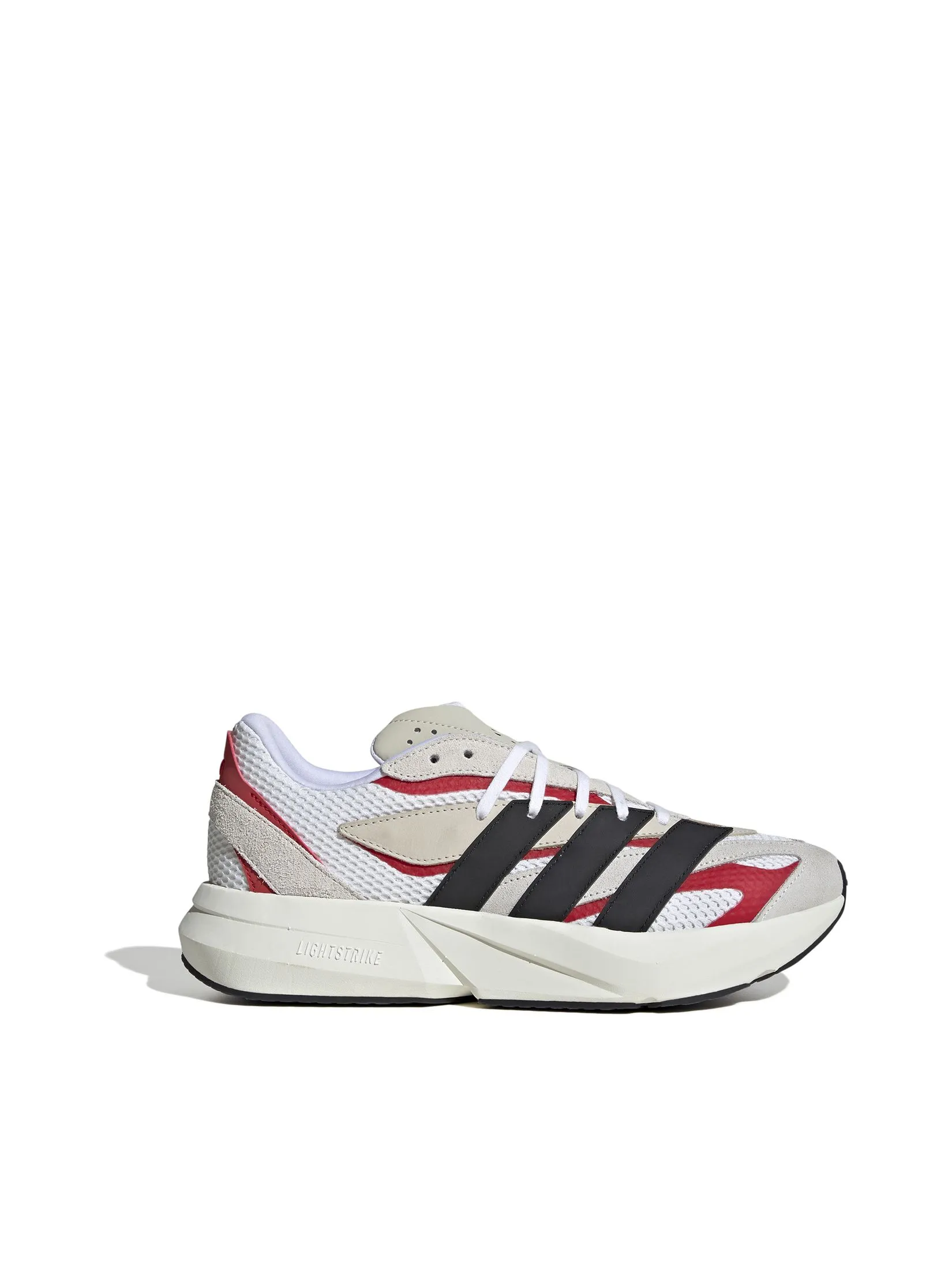 ADIDAS Men Sneakers Lightblaze JQ9967 White / Off White / Core Black / Better Scarlet ADIDAS Men Sneakers Lightblaze JQ9967 White / Off White / Core Black / Better Scarlet