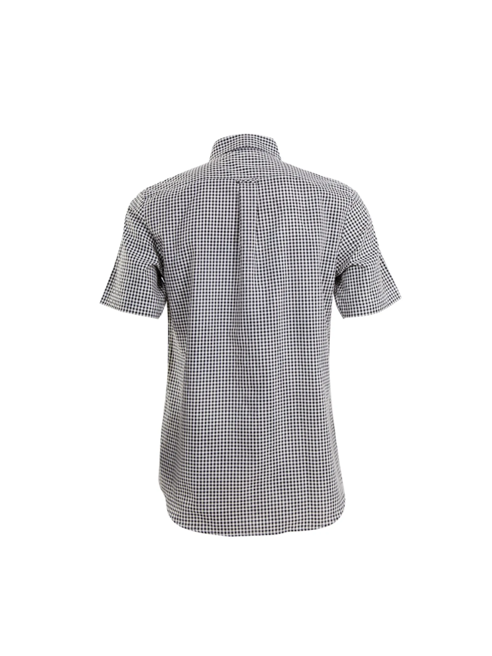 ELLE HOMME Men's short sleeved shirt W8B682 - White/Black ELLE HOMME Men's short sleeved shirt W8B682 - White/Black