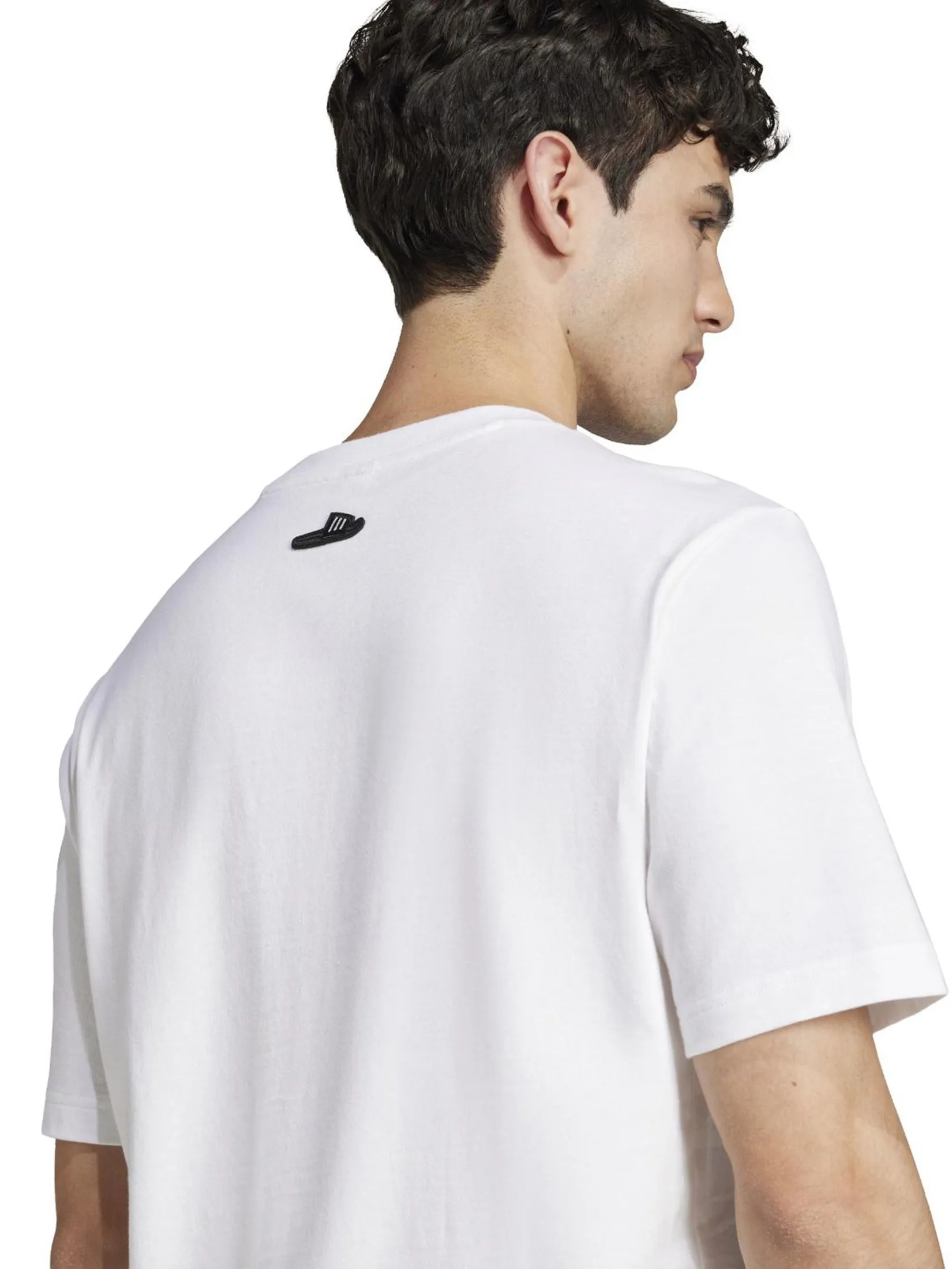 ADIDAS Men T-Shirt Lounge Slides Graphic ADIDAS Men T-Shirt Lounge Slides Graphic