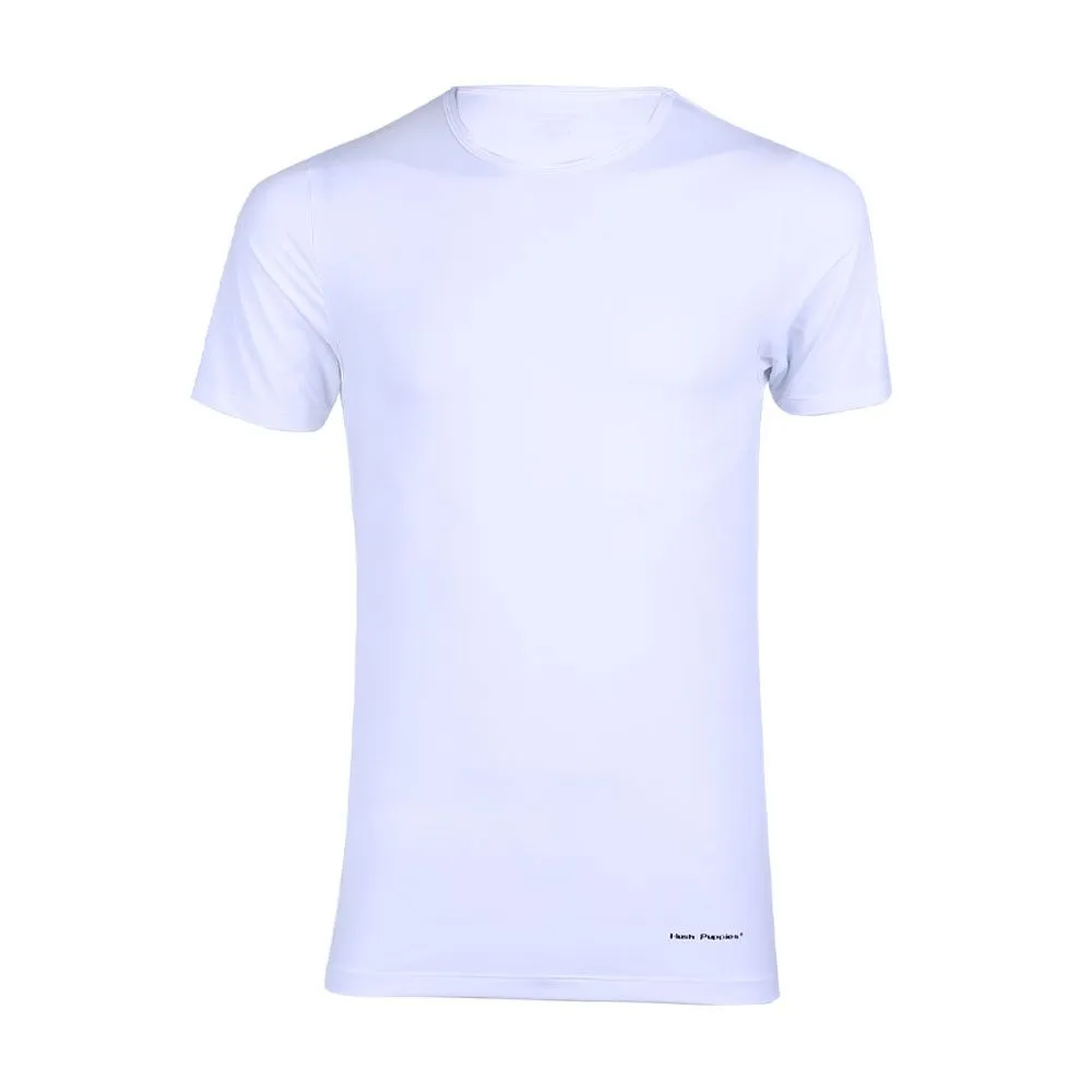 HUSH PUPPIES INNERWEAR Tee COOL PLUS+ HU H5SP001 White HUSH PUPPIES INNERWEAR Tee COOL PLUS+ HU H5SP001 White