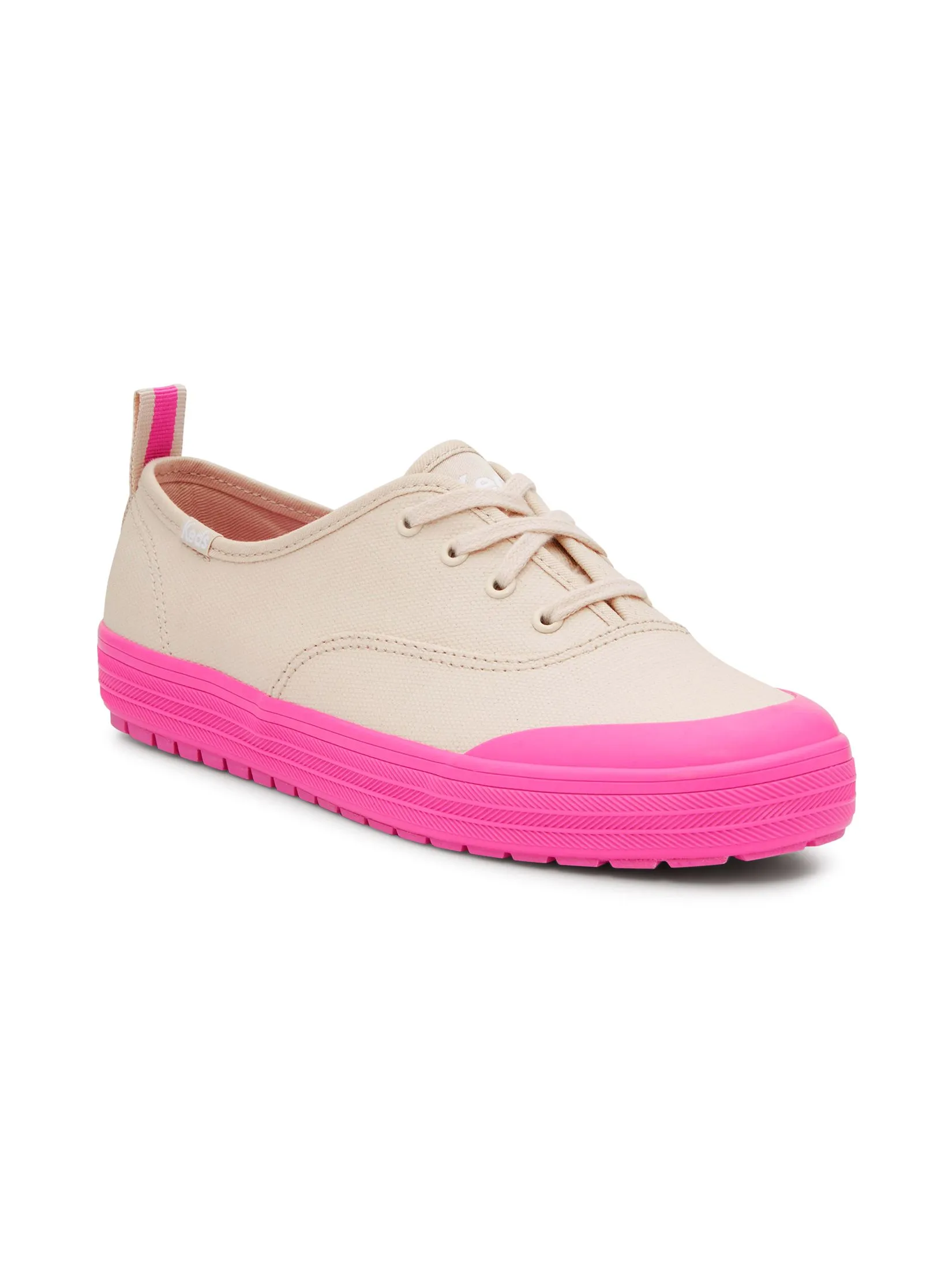KEDS Women Champion Toe Cap Trx Splash Canvas Brown KEDS Women Champion Toe Cap Trx Splash Canvas Brown