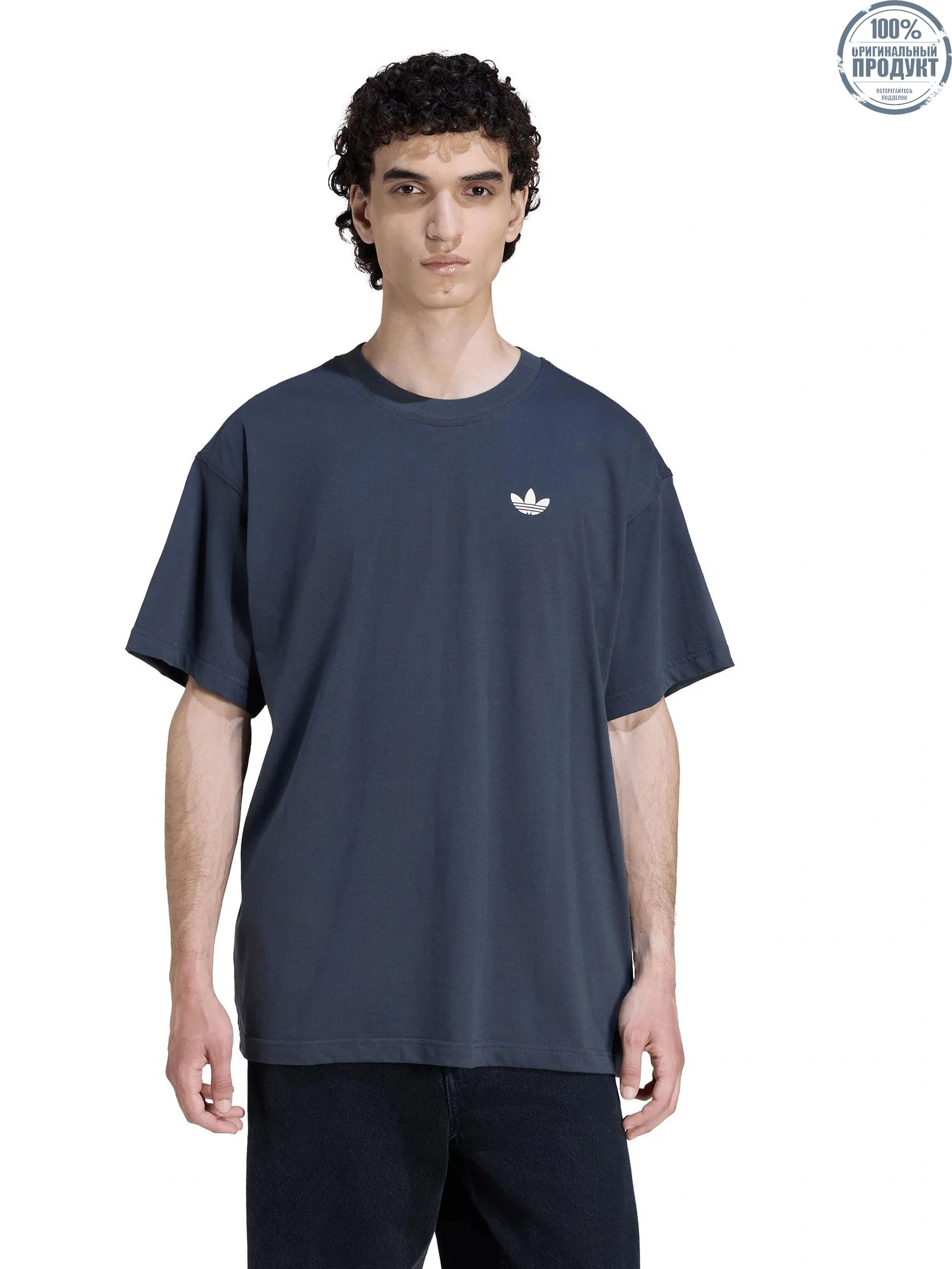 ADIDAS Men T-Shirt Revtext GFX KS8484 Dark Grey / Carbon ADIDAS Men T-Shirt Revtext GFX KS8484 Dark Grey / Carbon