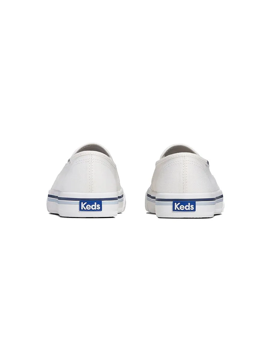 KEDS Women Double Decker Canvas White KEDS Women Double Decker Canvas White