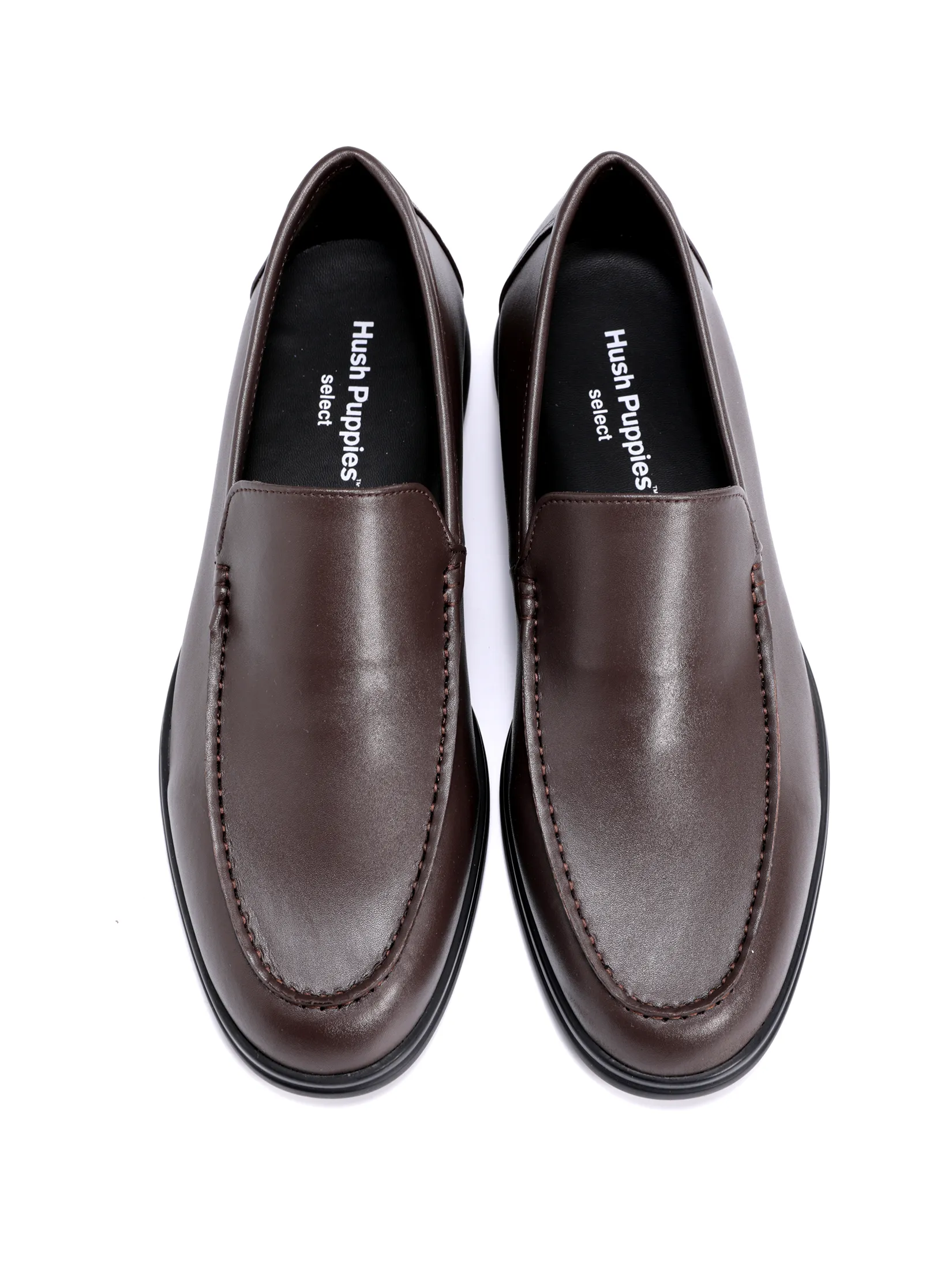 HUSH PUPPIES Men s Shoes Dress Shoes Slip-ons  - BROWN HUSH PUPPIES Men s Shoes Dress Shoes Slip-ons  - BROWN