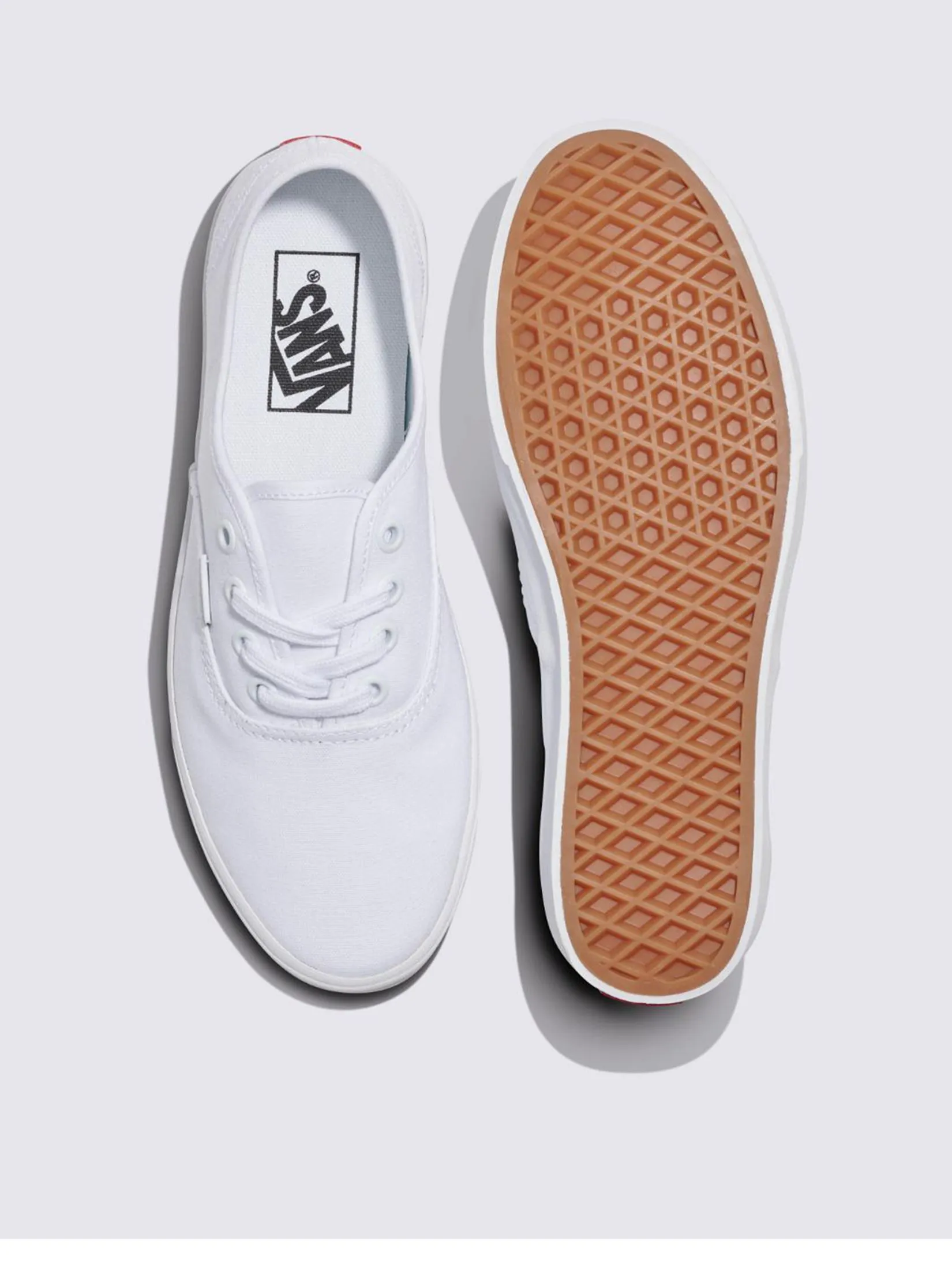 VANS Unisex Sneakers Authentic Lowpro - White White VANS Unisex Sneakers Authentic Lowpro - White White