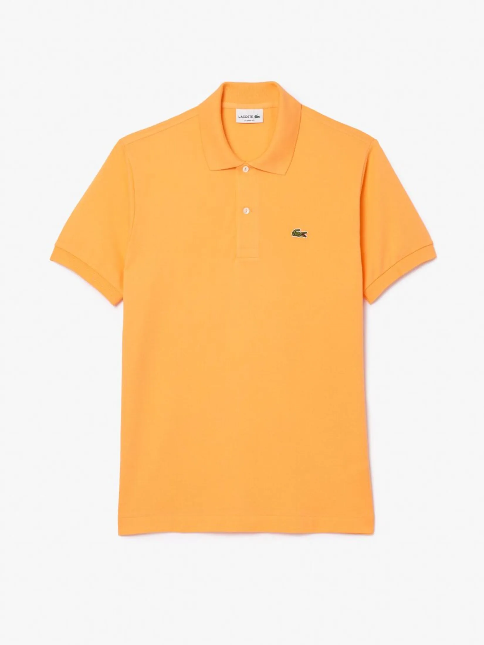 LACOSTE Classic Fit L.12.12 Original Piqu  Polo Shirt Orange LACOSTE Classic Fit L.12.12 Original Piqu  Polo Shirt Orange