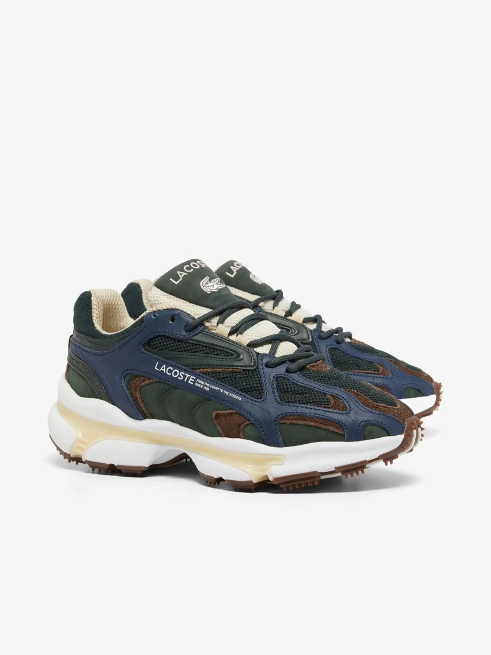 LACOSTE Men’s L003 2K24 Sneakers Green LACOSTE Men’s L003 2K24 Sneakers Green
