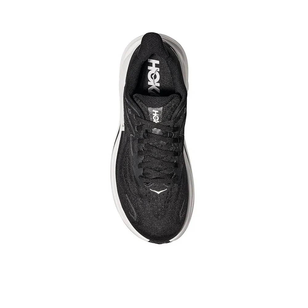 HOKA Men Running Shoes Clifton 10 Wide Black - HO229SH379EETH HOKA Men Running Shoes Clifton 10 Wide Black - HO229SH379EETH