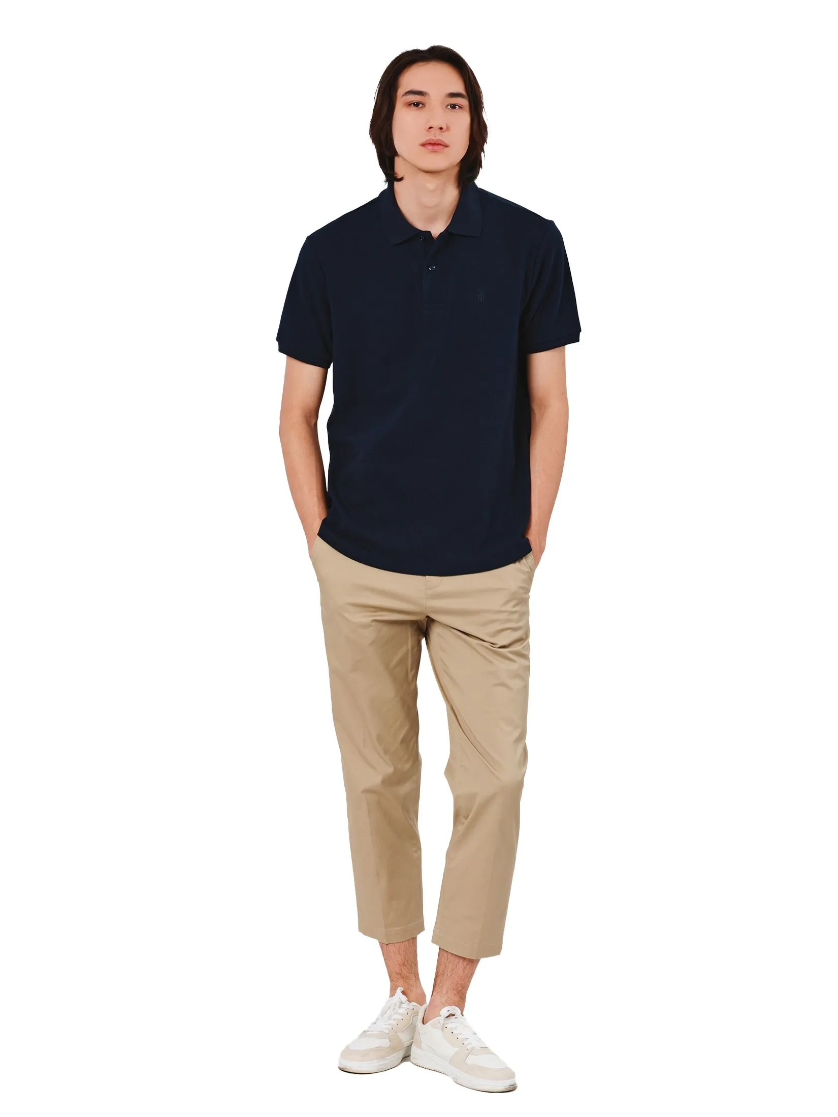 JOHN HENRY Men's Polo (Slim Fit) Rejuvenate Vacation Navy JOHN HENRY Men's Polo (Slim Fit) Rejuvenate Vacation Navy