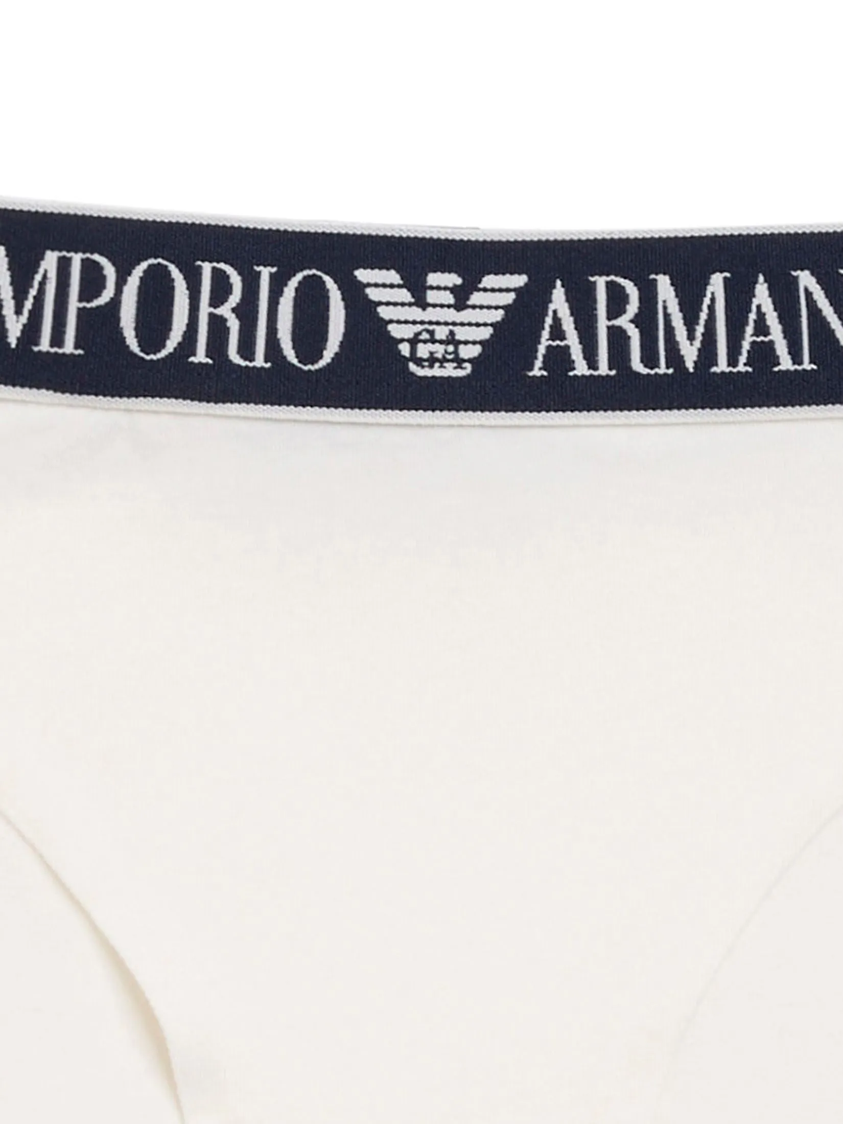 EMPORIO ARMANI Women Brief FW25 M0032 Pack 2 Pcs. White EMPORIO ARMANI Women Brief FW25 M0032 Pack 2 Pcs. White