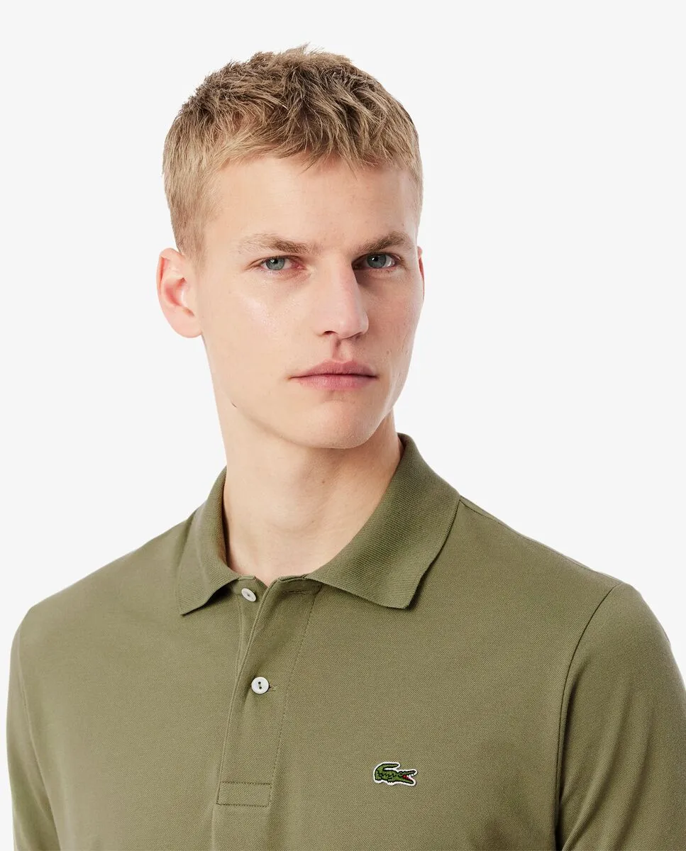 LACOSTE Classic Fit L.12.12 LIGHT Piqu  Polo Shirt Green LACOSTE Classic Fit L.12.12 LIGHT Piqu  Polo Shirt Green