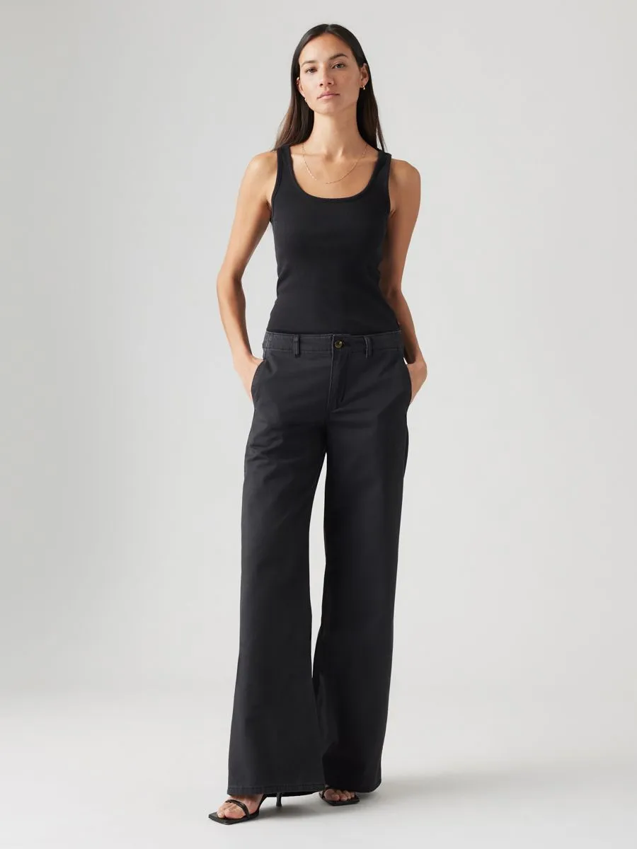 LEVI'S Women's XL Chino Pants CAVIAR LEVI'S Women's XL Chino Pants CAVIAR