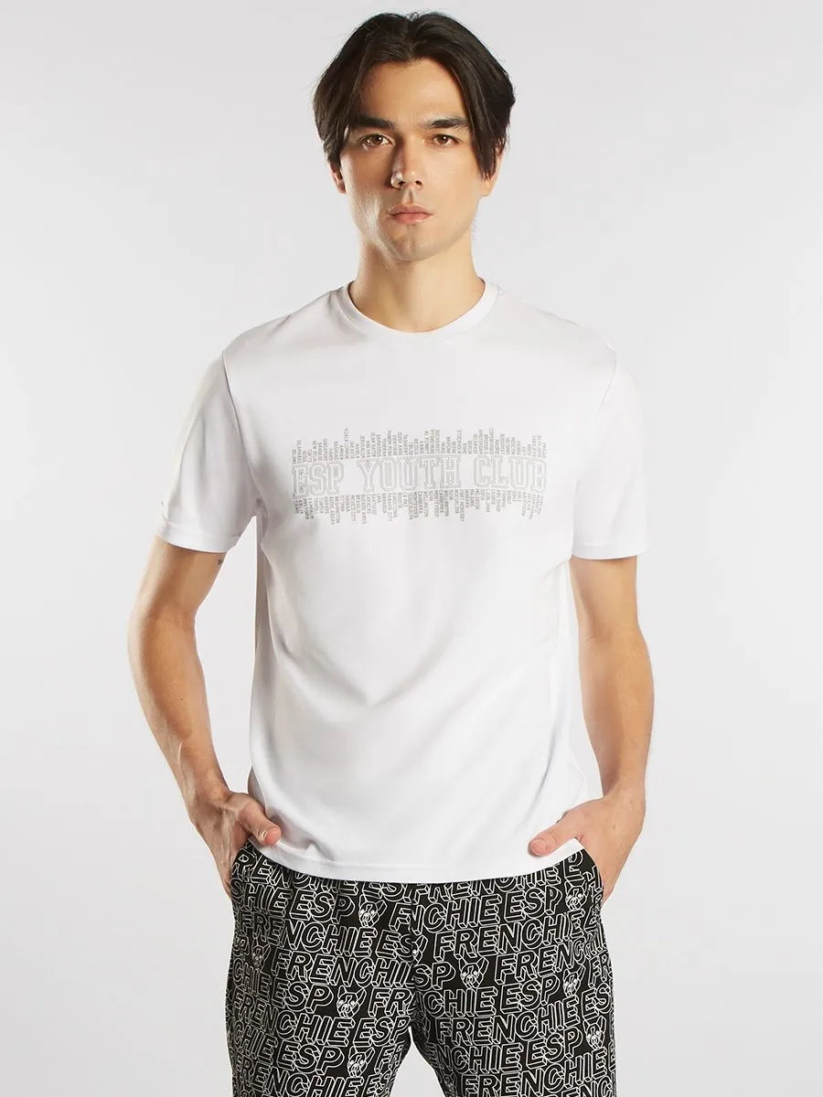 ESP ESP High Density Print Tee Shirt Men White ESP ESP High Density Print Tee Shirt Men White