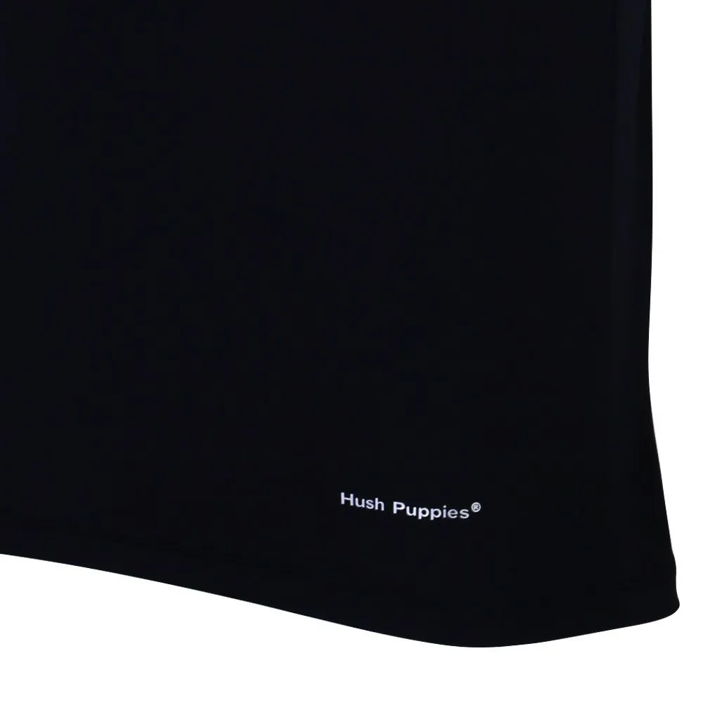 HUSH PUPPIES INNERWEAR Tee COOL PLUS+ HU H5SP001 Black HUSH PUPPIES INNERWEAR Tee COOL PLUS+ HU H5SP001 Black