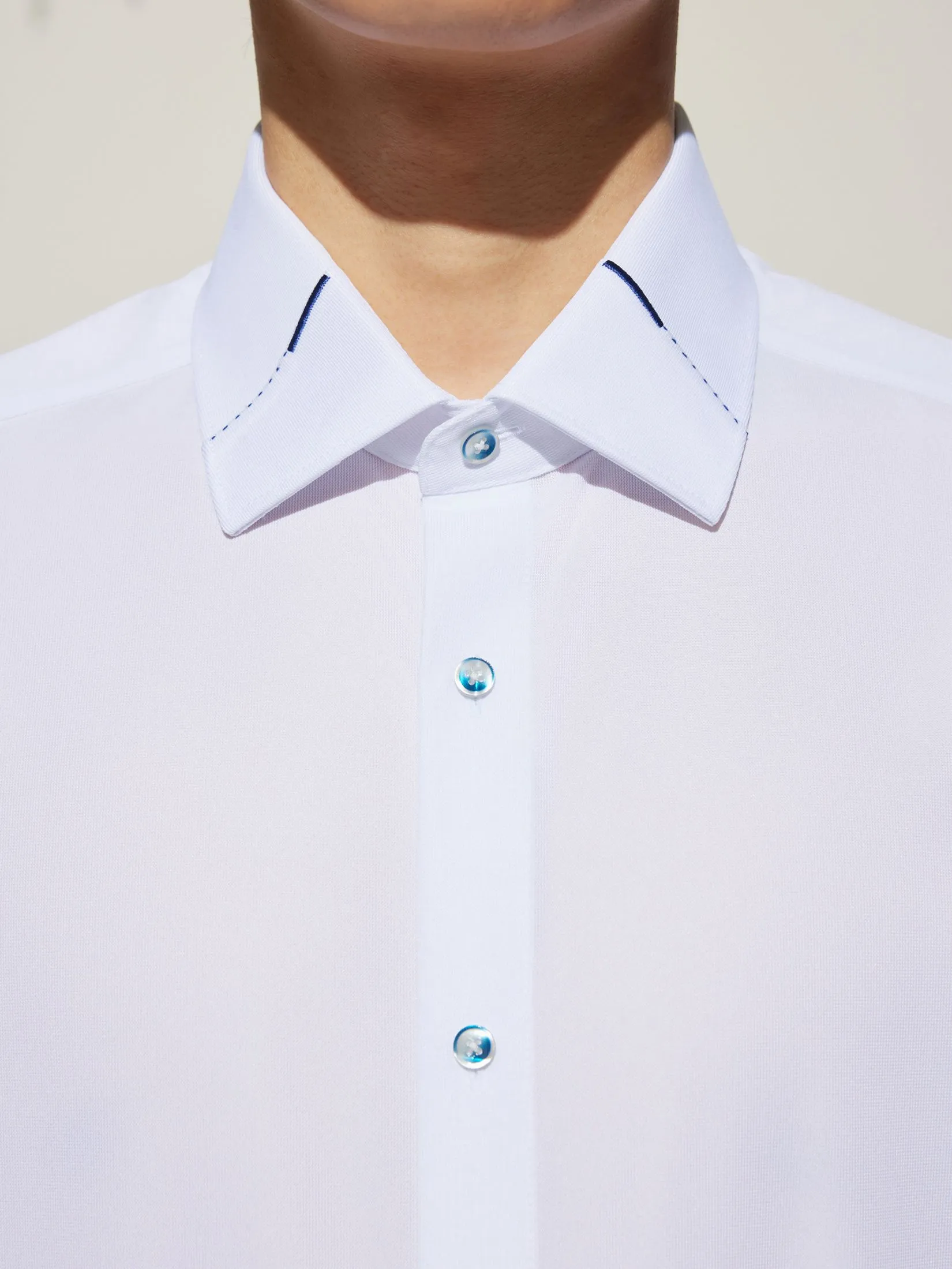 G2000 Men Clothing Non-Iron Dry Shirt  Smart Fit - White G2000 Men Clothing Non-Iron Dry Shirt  Smart Fit - White