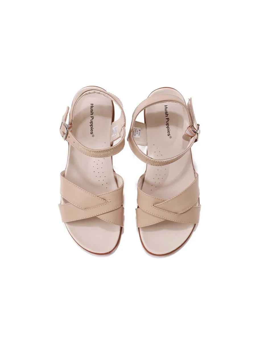 HUSH PUPPIES Women's Shoes Sandals Slingback COMFORT COLLECTION - BEIGE HUSH PUPPIES Women's Shoes Sandals Slingback COMFORT COLLECTION - BEIGE