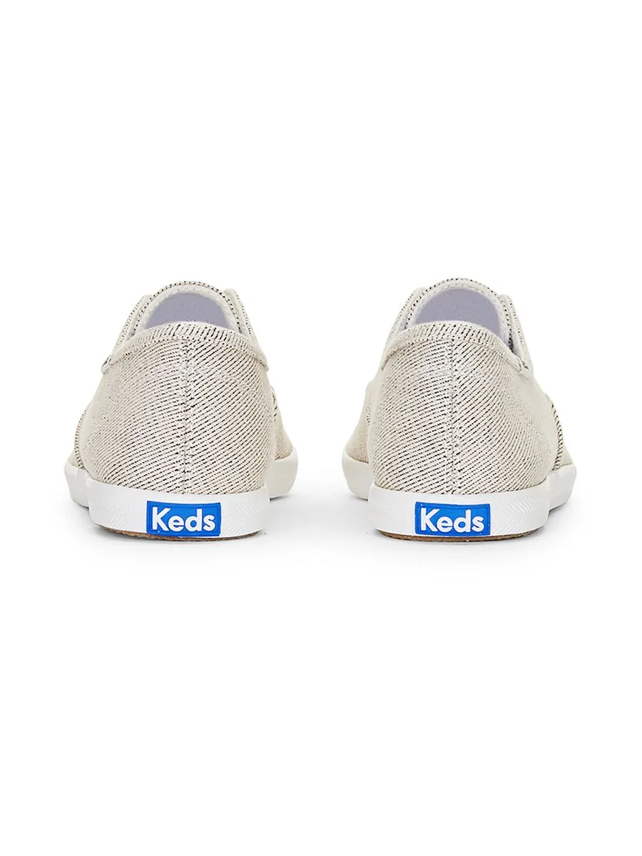 KEDS Women Chillax 2-Tone Textile Ivory/Black KEDS Women Chillax 2-Tone Textile Ivory/Black