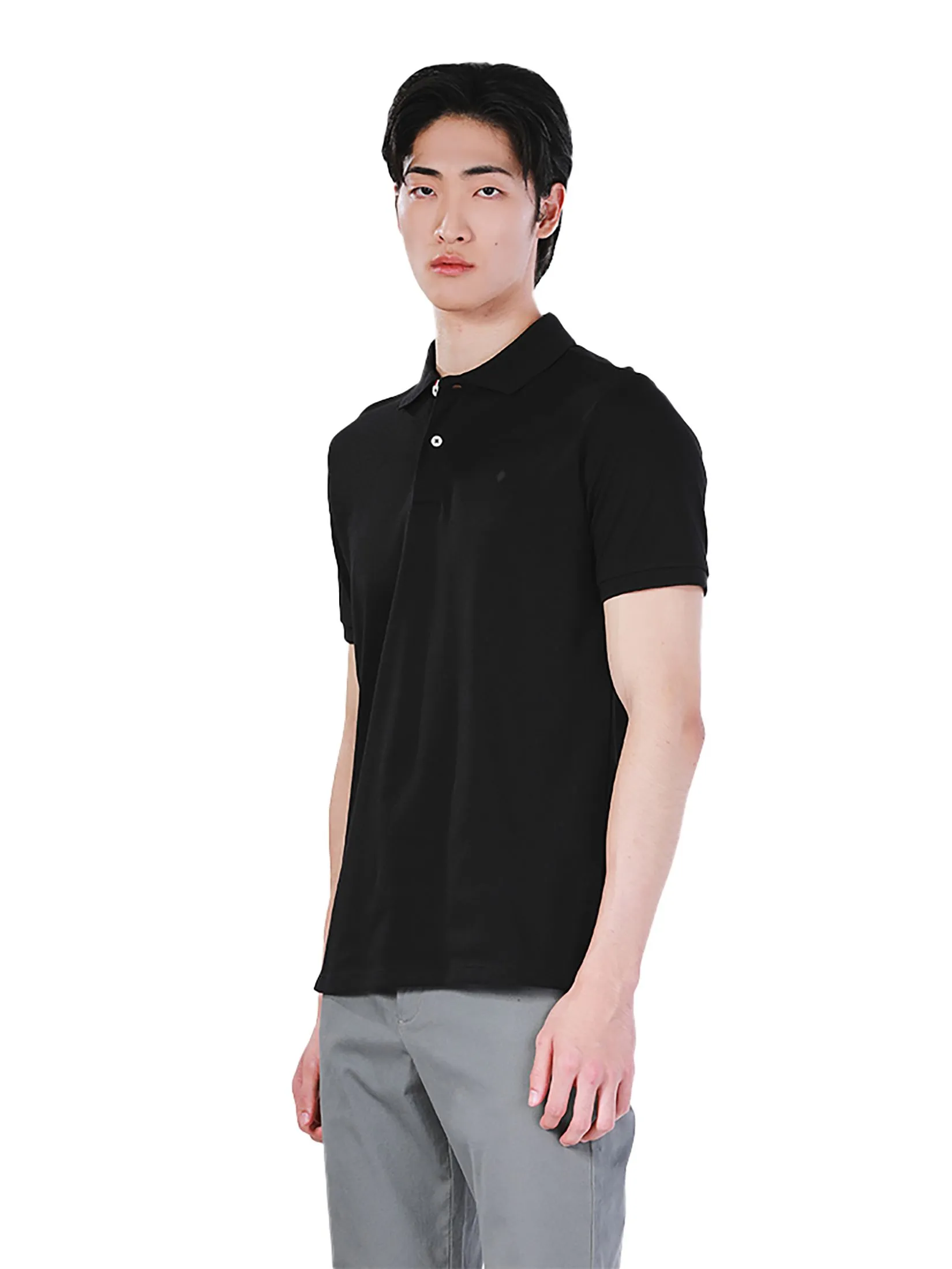 JOHN HENRY Men's Polo (Slim Fit) SDM Black JOHN HENRY Men's Polo (Slim Fit) SDM Black
