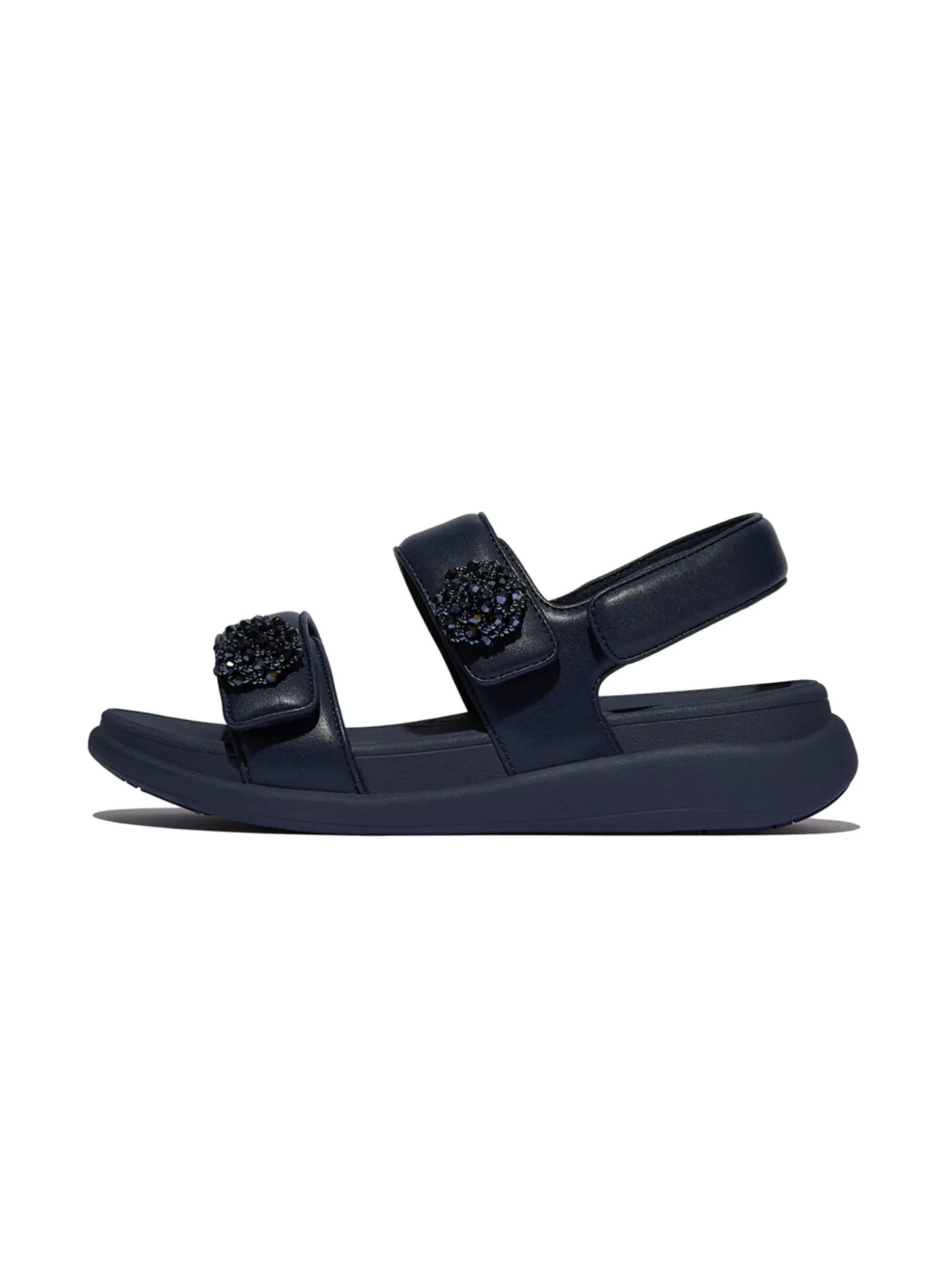 FitFlop™ WOMEN'S F-MODE GO BEADIE-BUTTON ADJ.BS BLUE FitFlop™ WOMEN'S F-MODE GO BEADIE-BUTTON ADJ.BS BLUE