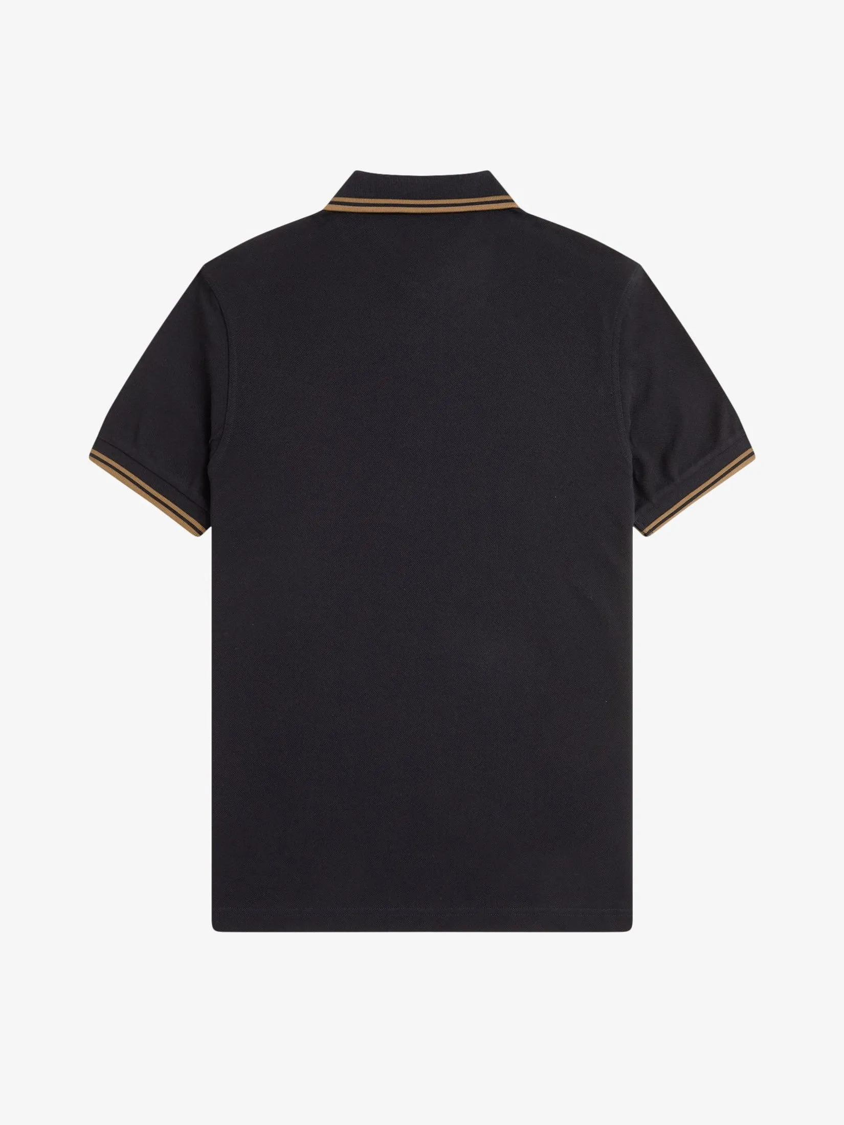 Fred Perry Men TWIN TIPPED SHIRT Black Fred Perry Men TWIN TIPPED SHIRT Black
