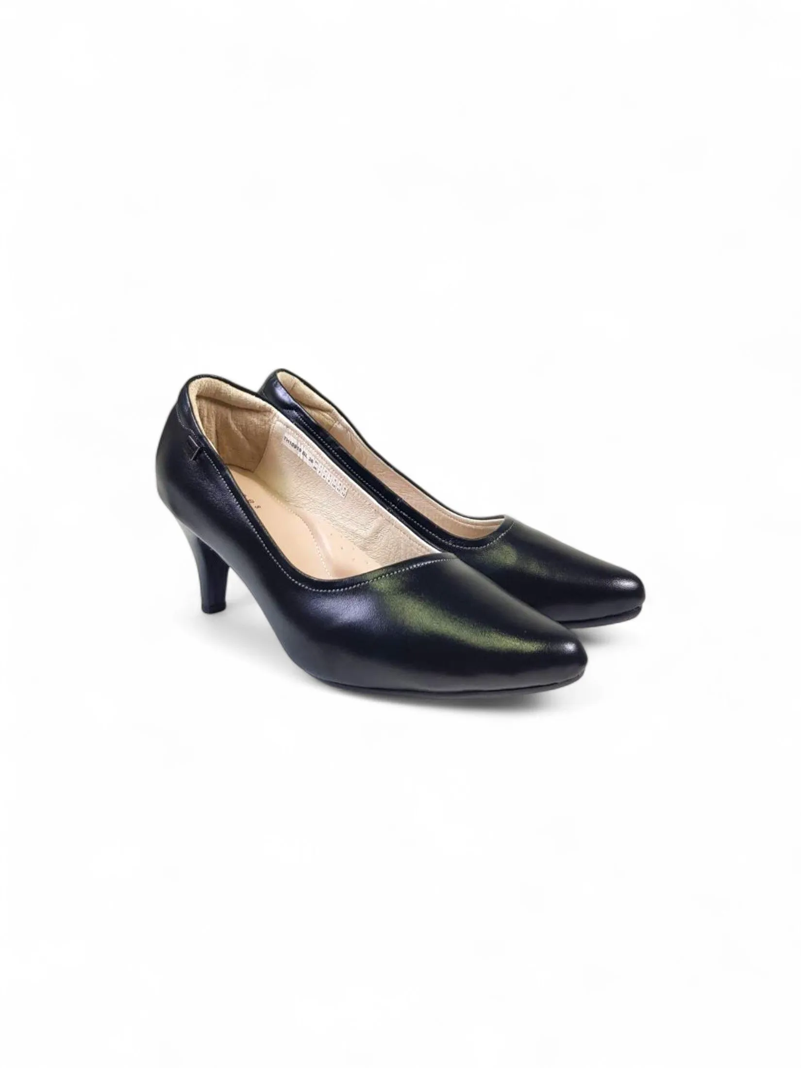 THAMES Women 2.8 inch high heel shoes black THAMES Women 2.8 inch high heel shoes black