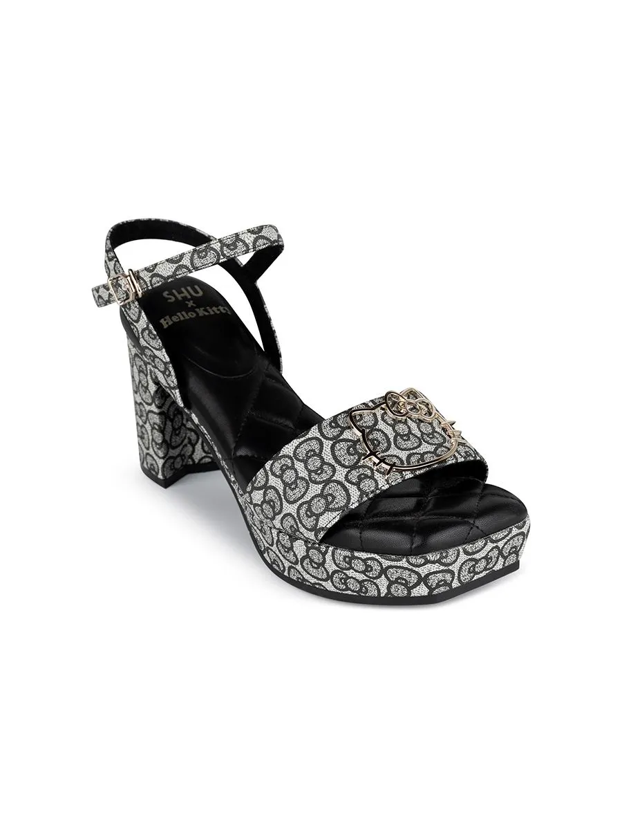 SHU WOMEN  l HELLO KITTY PALETTE SOFT 3" PLATFORM - BLACK SHU WOMEN  l HELLO KITTY PALETTE SOFT 3" PLATFORM - BLACK
