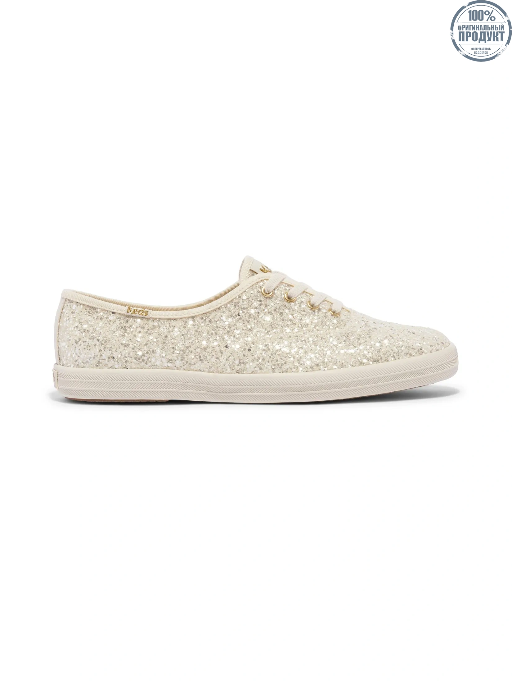 KEDS Women Champion Glitter Celebration Beige KEDS Women Champion Glitter Celebration Beige