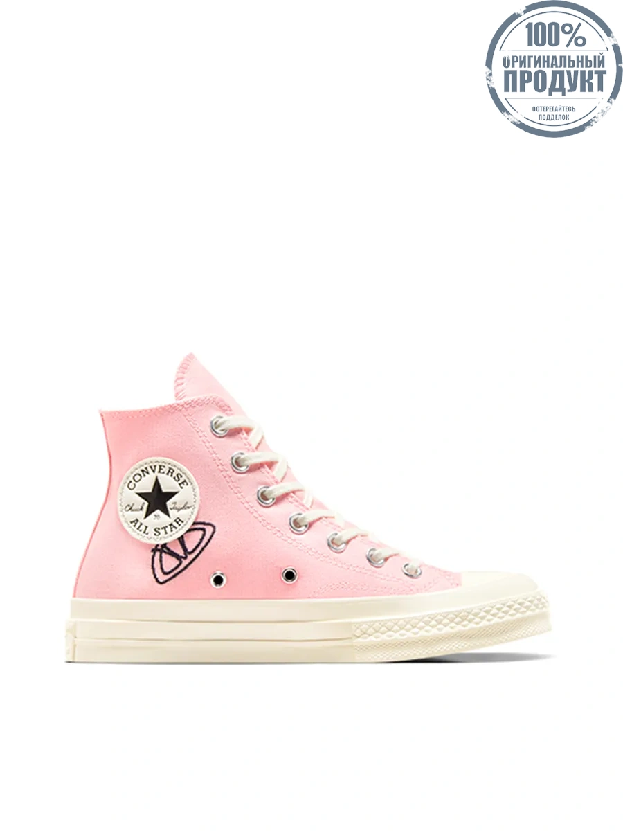 CONVERSE Women Sneakers Chuck 70 Summer Sippin Hi Pink CONVERSE Women Sneakers Chuck 70 Summer Sippin Hi Pink