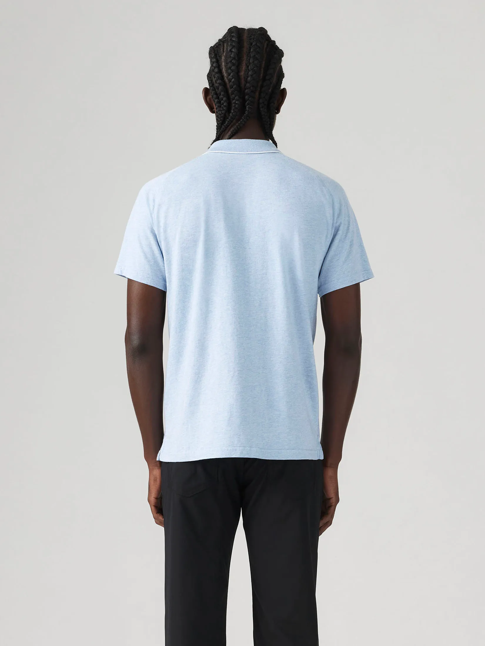 LEVI'S Men s Shoreline Tech Polo Blues LEVI'S Men s Shoreline Tech Polo Blues