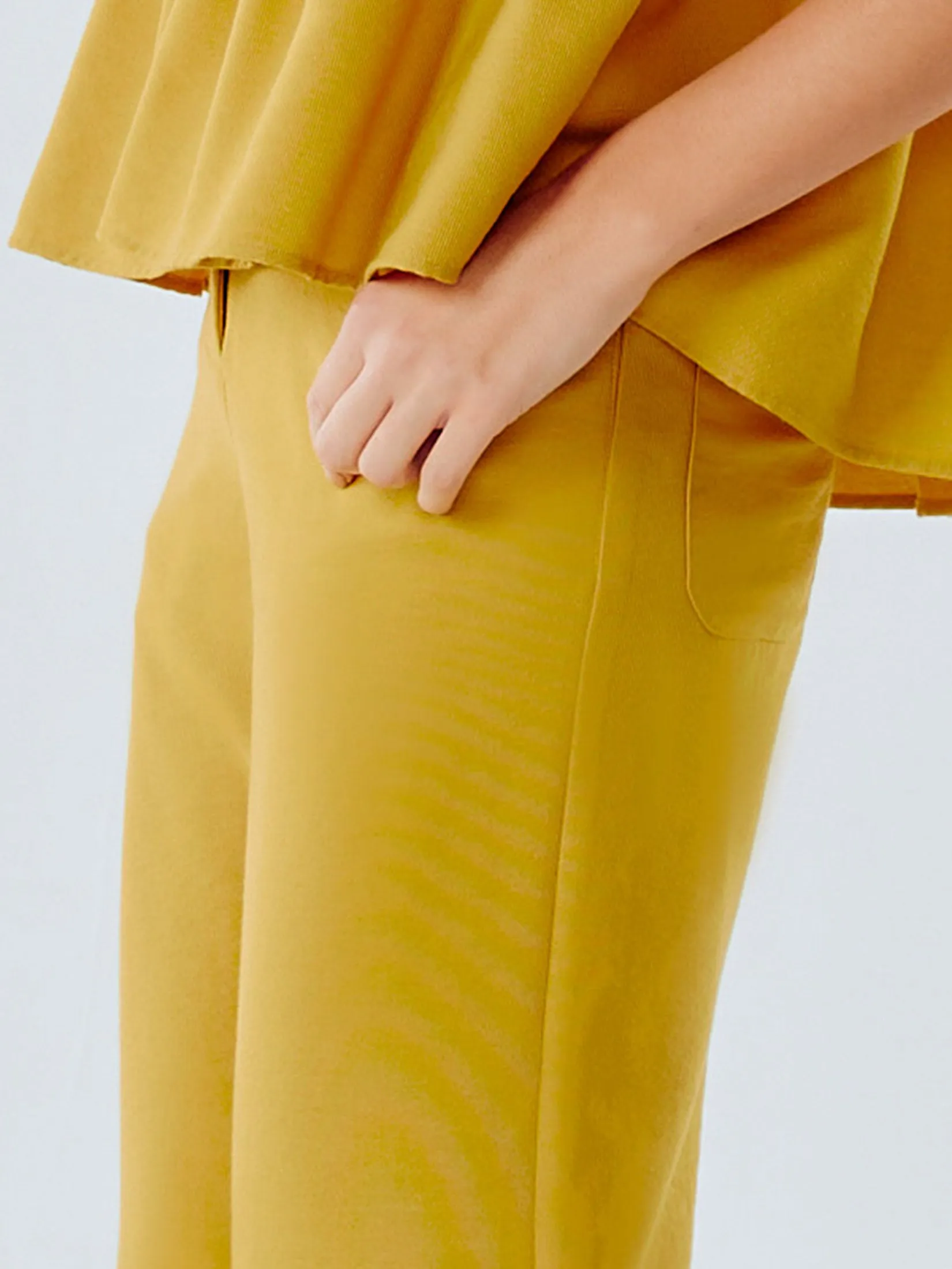 Shaka Woman Pants Corduroy  Yellow Shaka Woman Pants Corduroy  Yellow