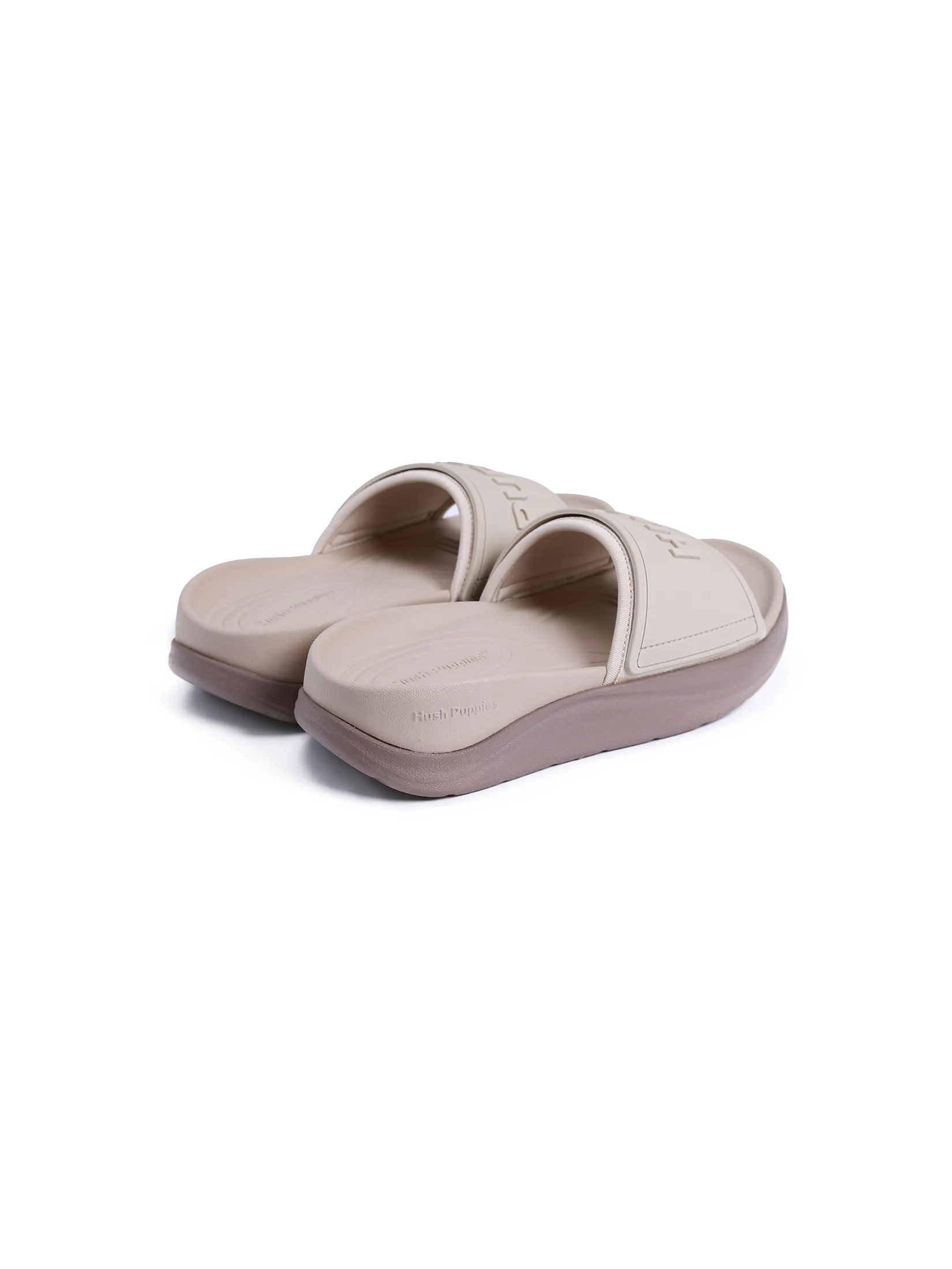 HUSH PUPPIES Women s Shoes Sandals Slides  - BEIGE HUSH PUPPIES Women s Shoes Sandals Slides  - BEIGE