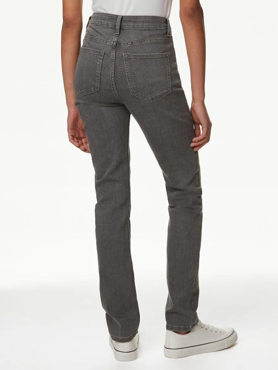 MARKS & SPENCER Women Slim Fit Jeans Lily with Stretch Grey MARKS & SPENCER Women Slim Fit Jeans Lily with Stretch Grey