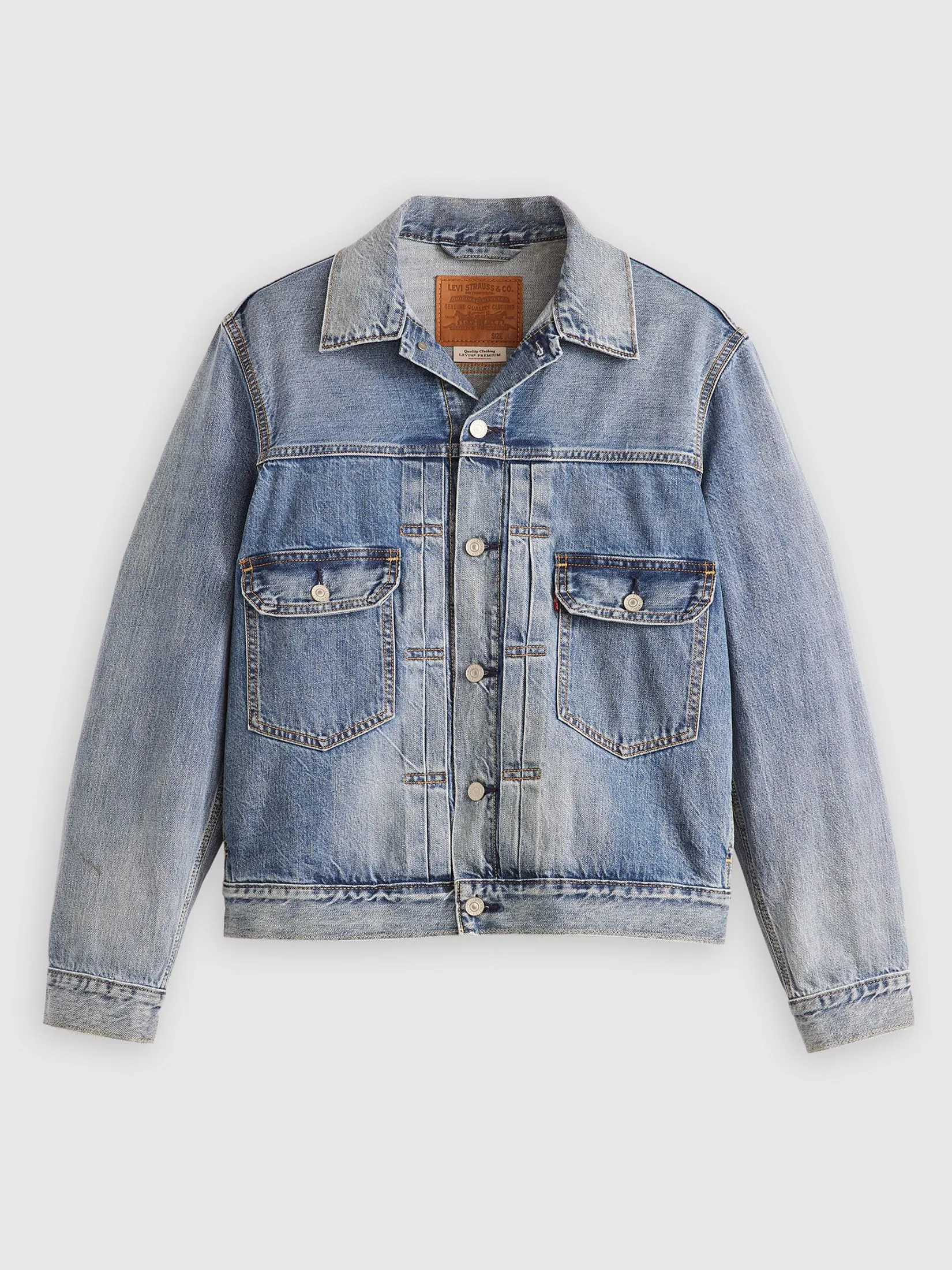 LEVI'S Men's Type II Trucker Jacket Blue LEVI'S Men's Type II Trucker Jacket Blue