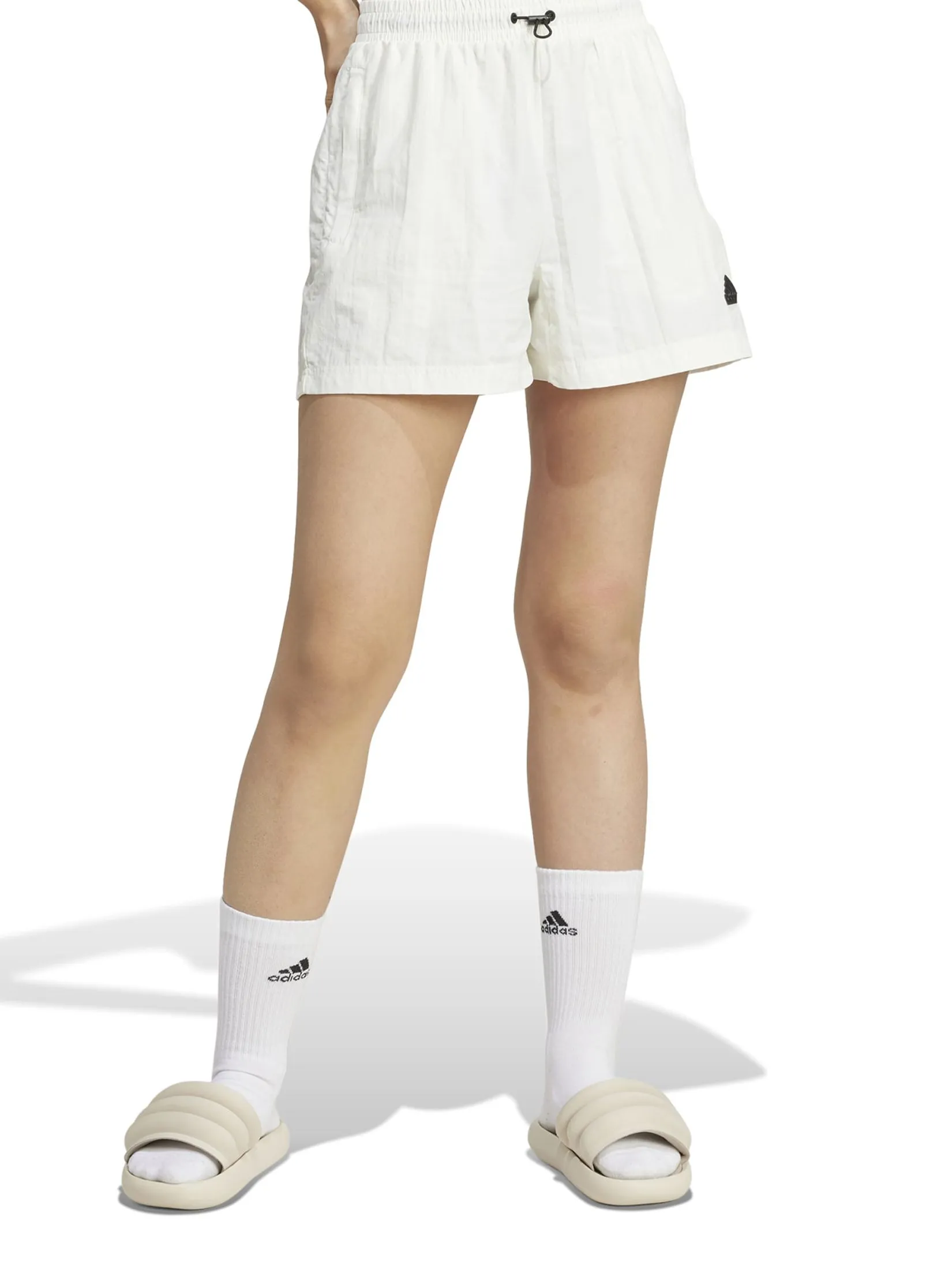ADIDAS Women Shorts City Escape Woven IW5208 Size XS Off White ADIDAS Women Shorts City Escape Woven IW5208 Size XS Off White