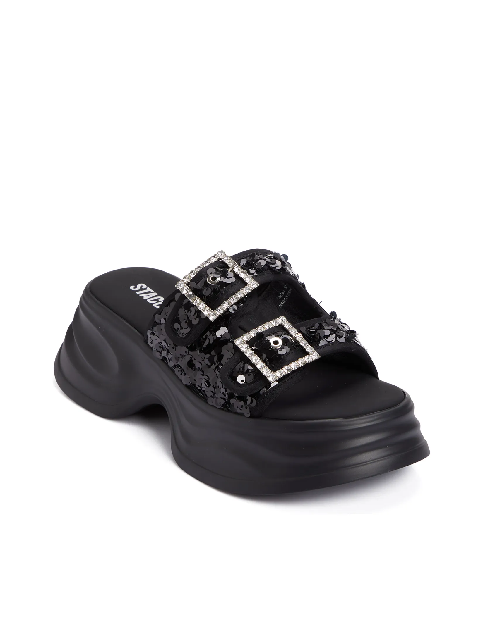 STACCATO Women Sandals Chunky Buckle STACCATO Women Sandals Chunky Buckle