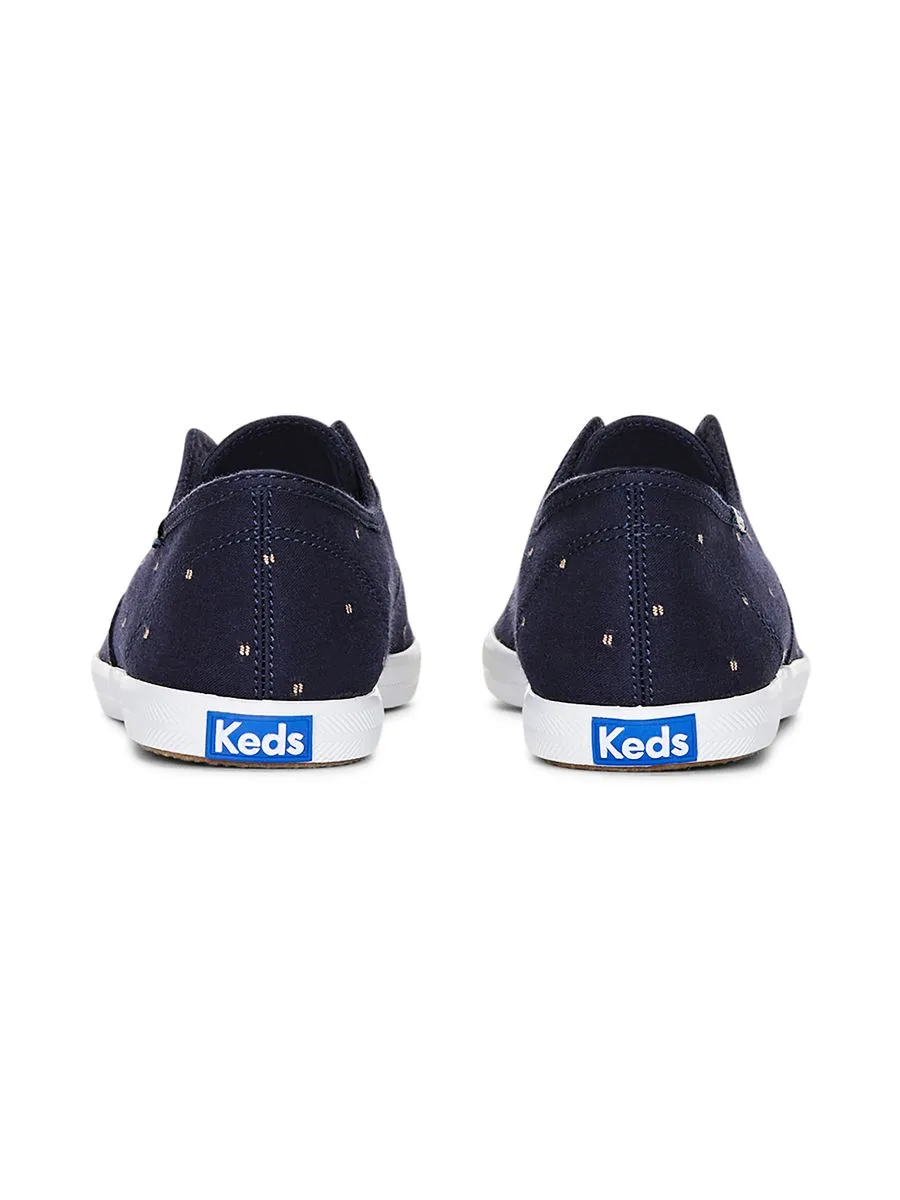 KEDS Navy/Oatmeal Chillax Eyelash Stitch KEDS Navy/Oatmeal Chillax Eyelash Stitch