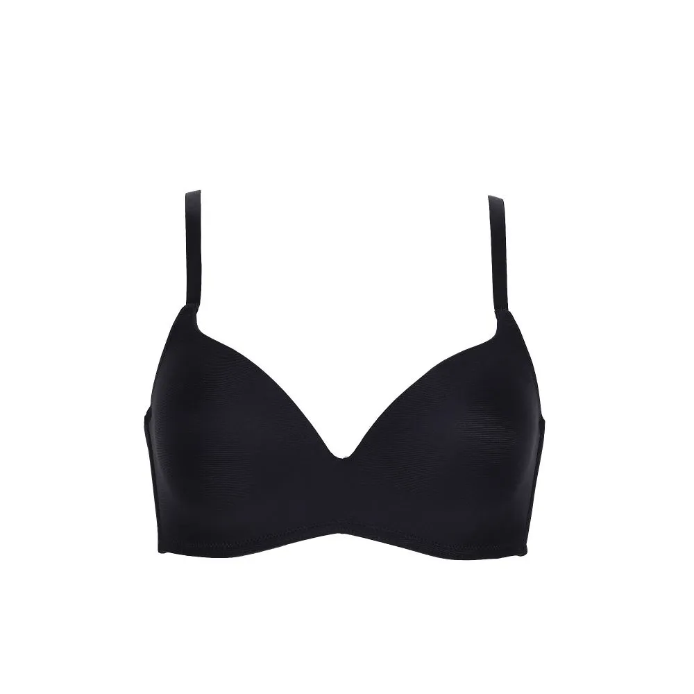 WACOAL Black Surprise Wireless Push Up Bra WB9V02 WACOAL Black Surprise Wireless Push Up Bra WB9V02