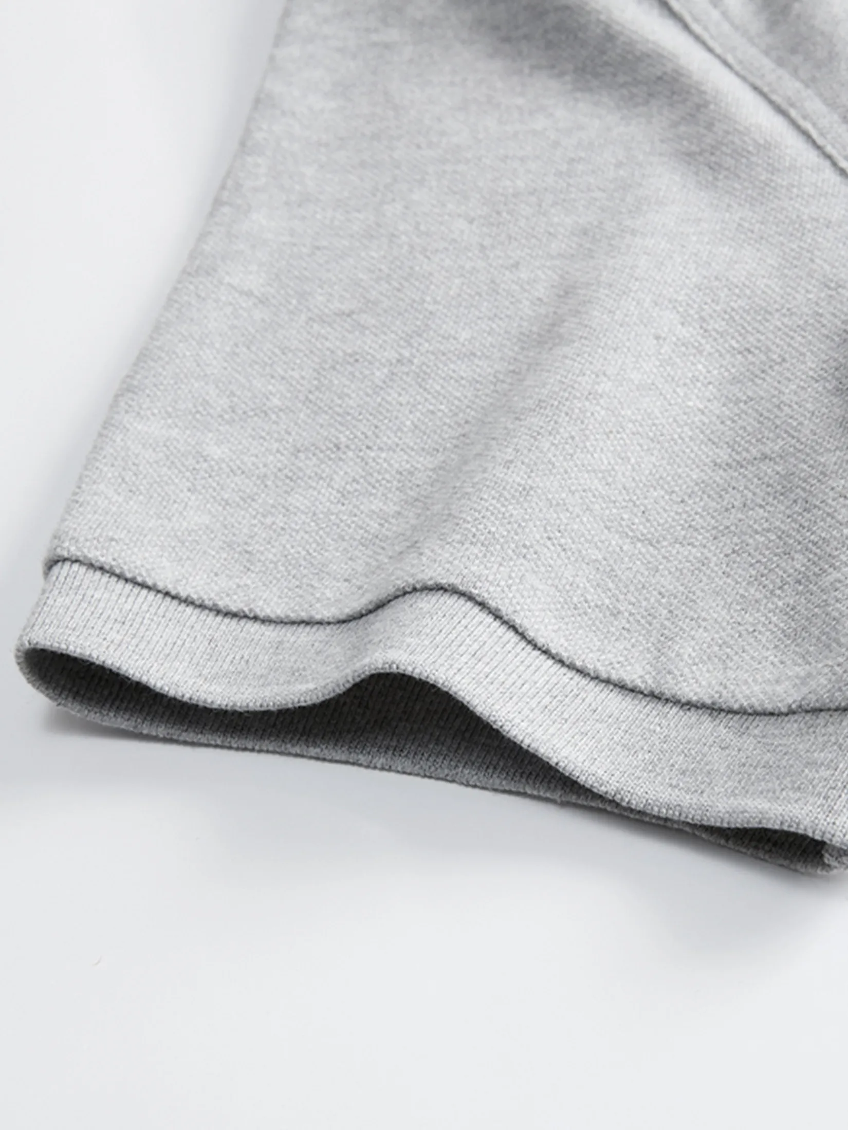 GIORDANO Men s Online Exclusive Pique Polo Shirt (Korea) Mid Grey GIORDANO Men s Online Exclusive Pique Polo Shirt (Korea) Mid Grey