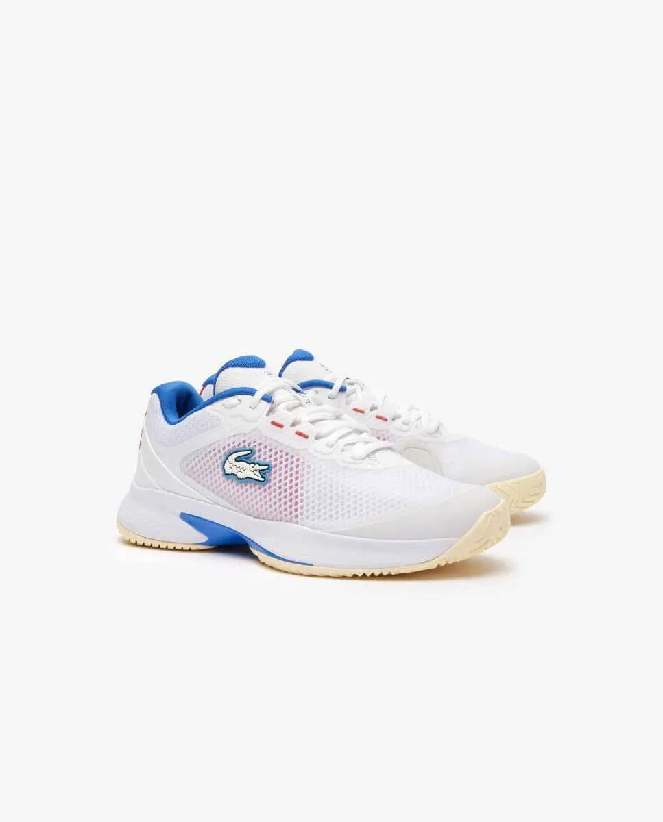 LACOSTE Women’s Tech Point Tennis Shoes White LACOSTE Women’s Tech Point Tennis Shoes White