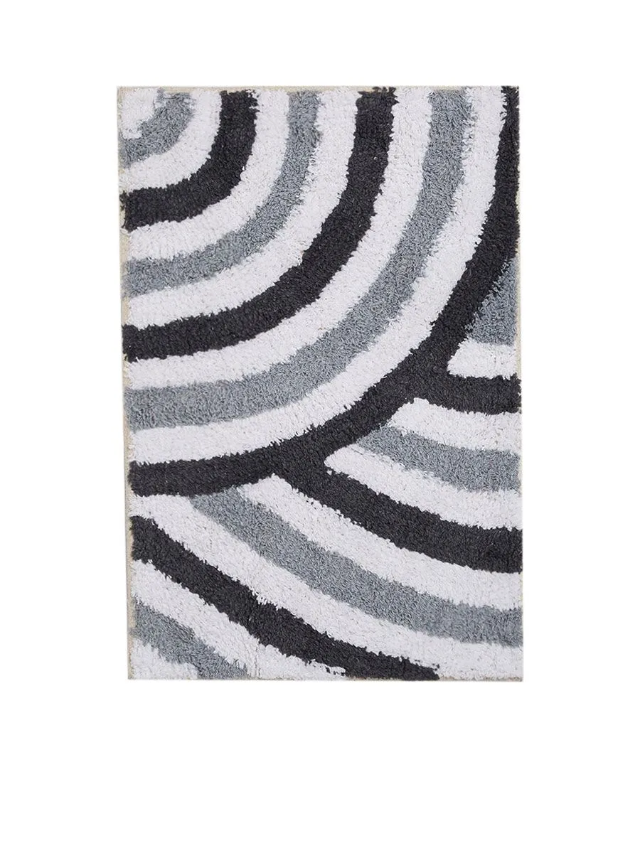 HAVEN พรม COTTON P CURVE 60X40CM GY HAVEN พรม COTTON P CURVE 60X40CM GY