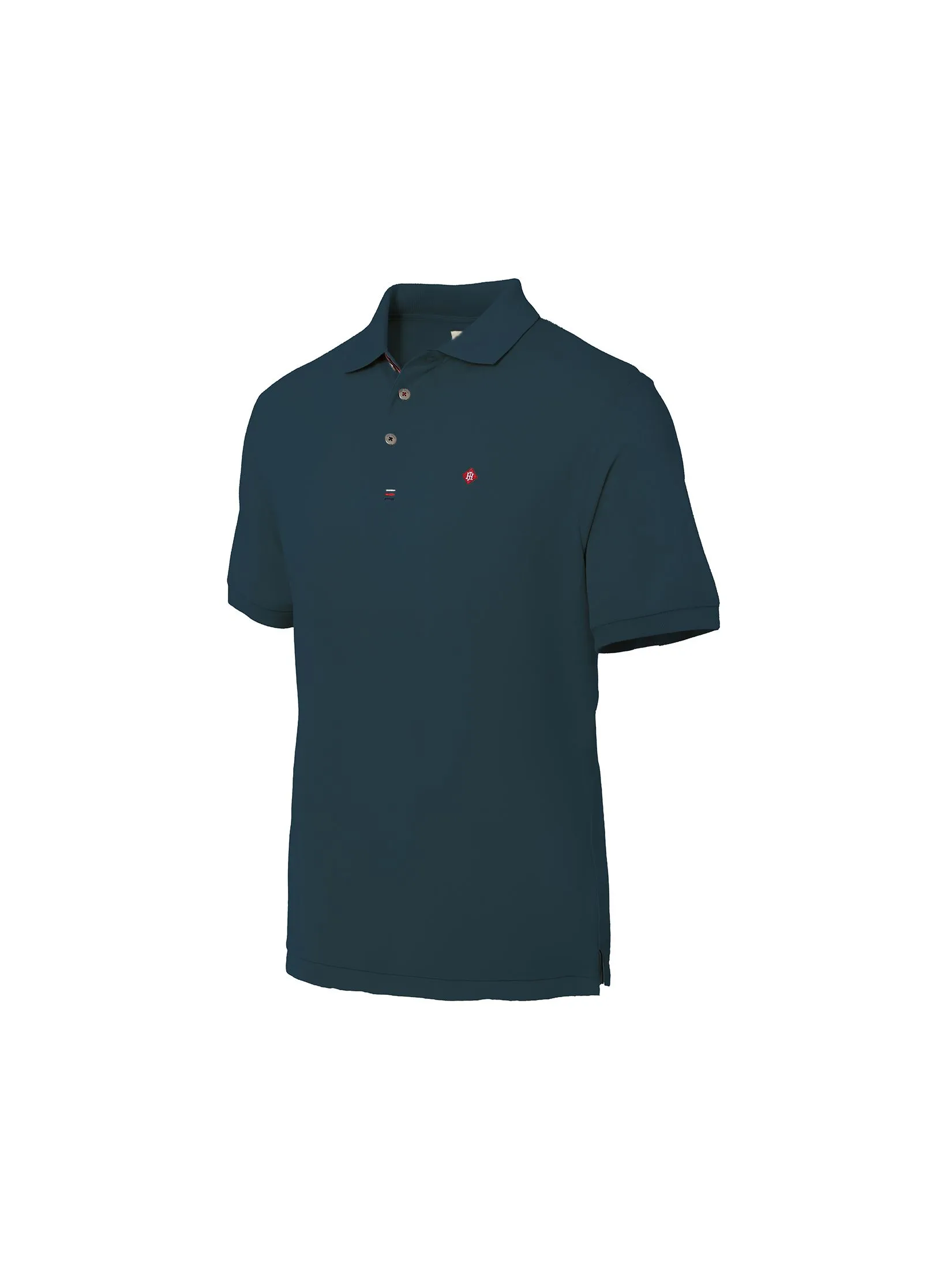 JOHN HENRY Men's Polo (Slim Fit) ESSENTIALS Mid Blue JOHN HENRY Men's Polo (Slim Fit) ESSENTIALS Mid Blue