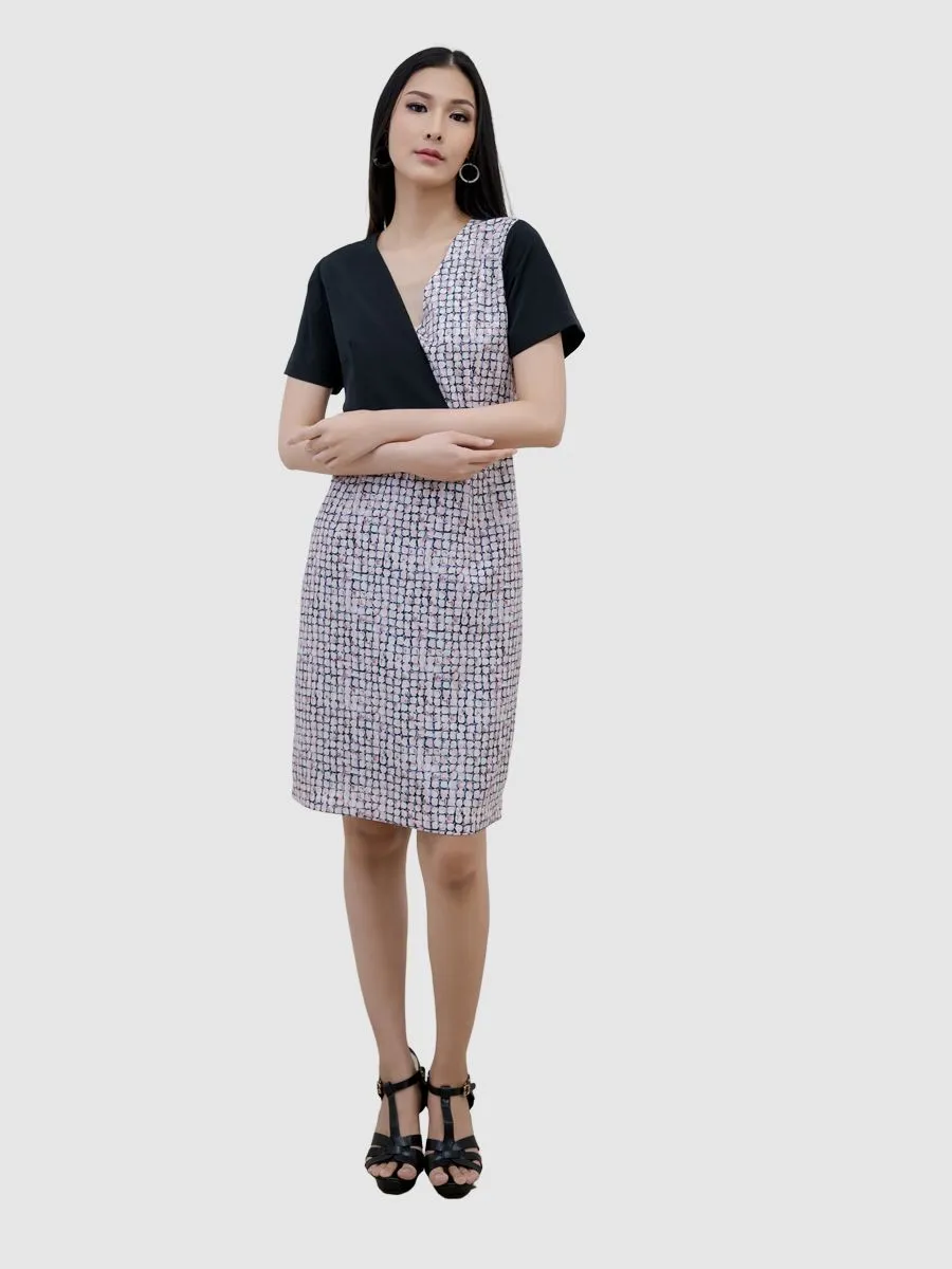 VERONIQA Women Dress Peach Skin Pink VERONIQA Women Dress Peach Skin Pink