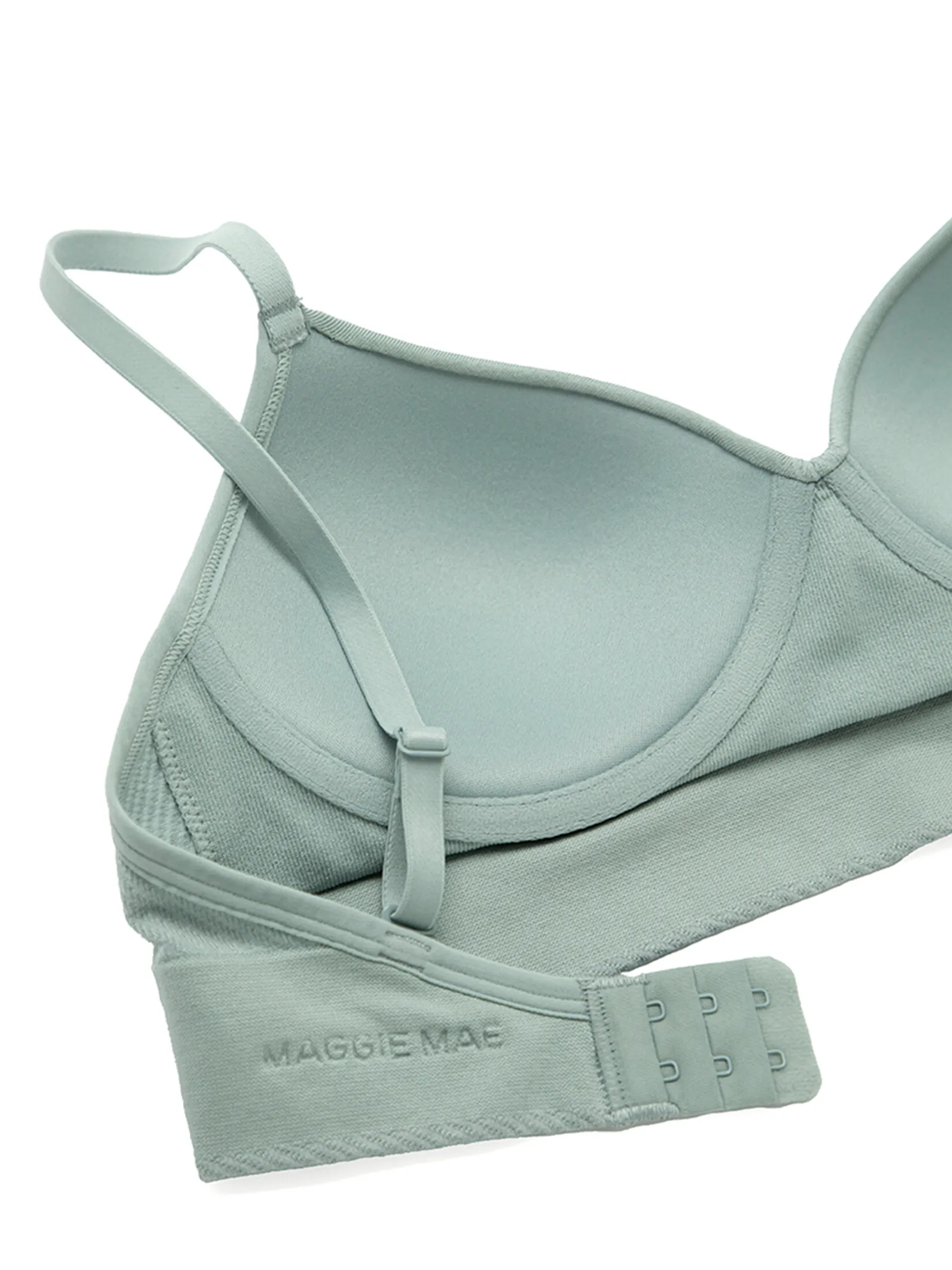SABINA Bra Wireless Woman Soft and Cozy - Light Green SABINA Bra Wireless Woman Soft and Cozy - Light Green