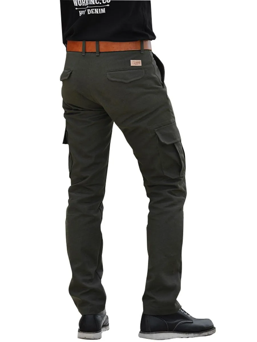 Simple&Raw Duck Duty Pants Sk825-Gr-26 Green Simple&Raw Duck Duty Pants Sk825-Gr-26 Green