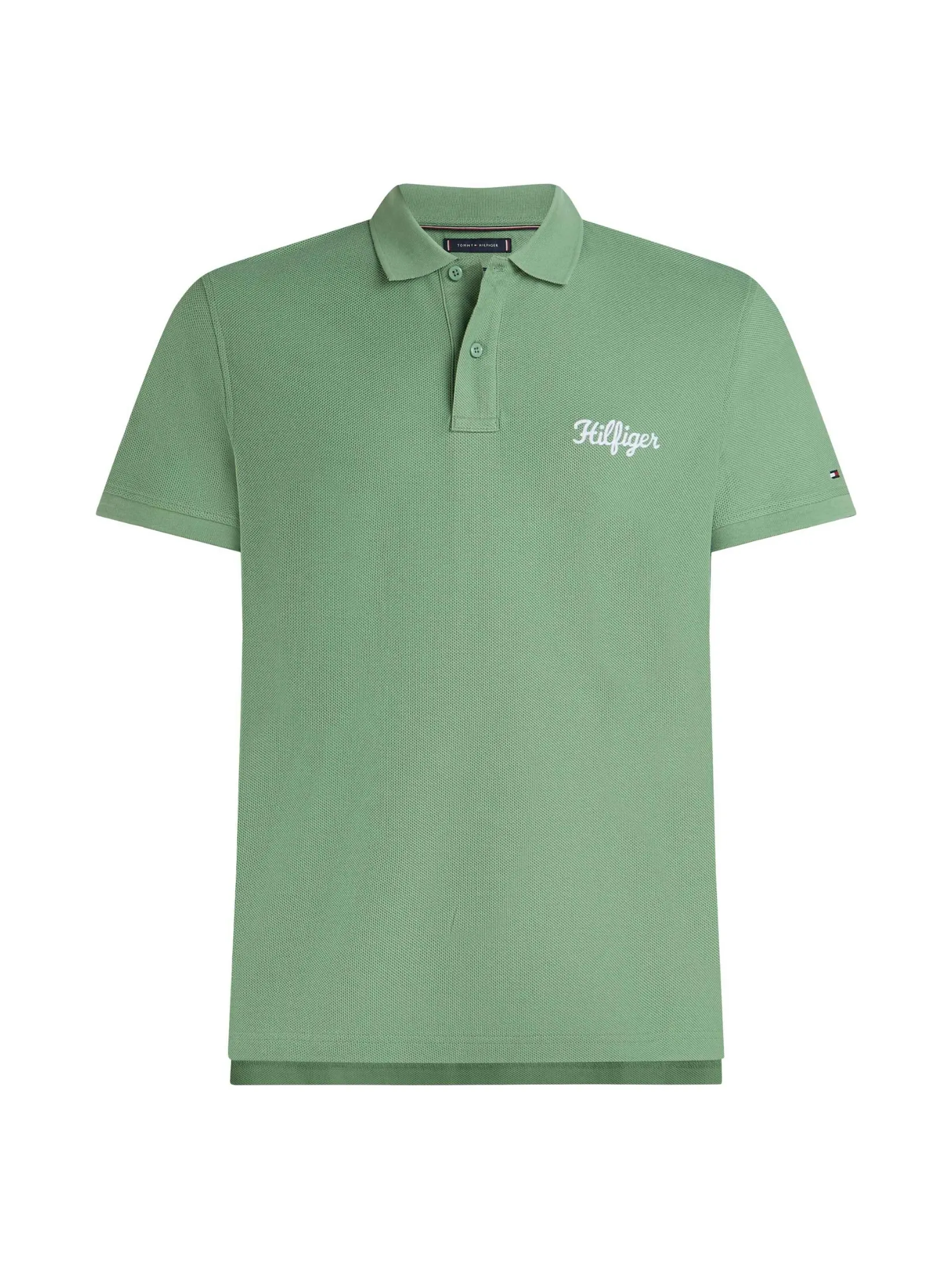 TOMMY HILFIGER Men POLO GREEN Regular TOMMY HILFIGER Men POLO GREEN Regular