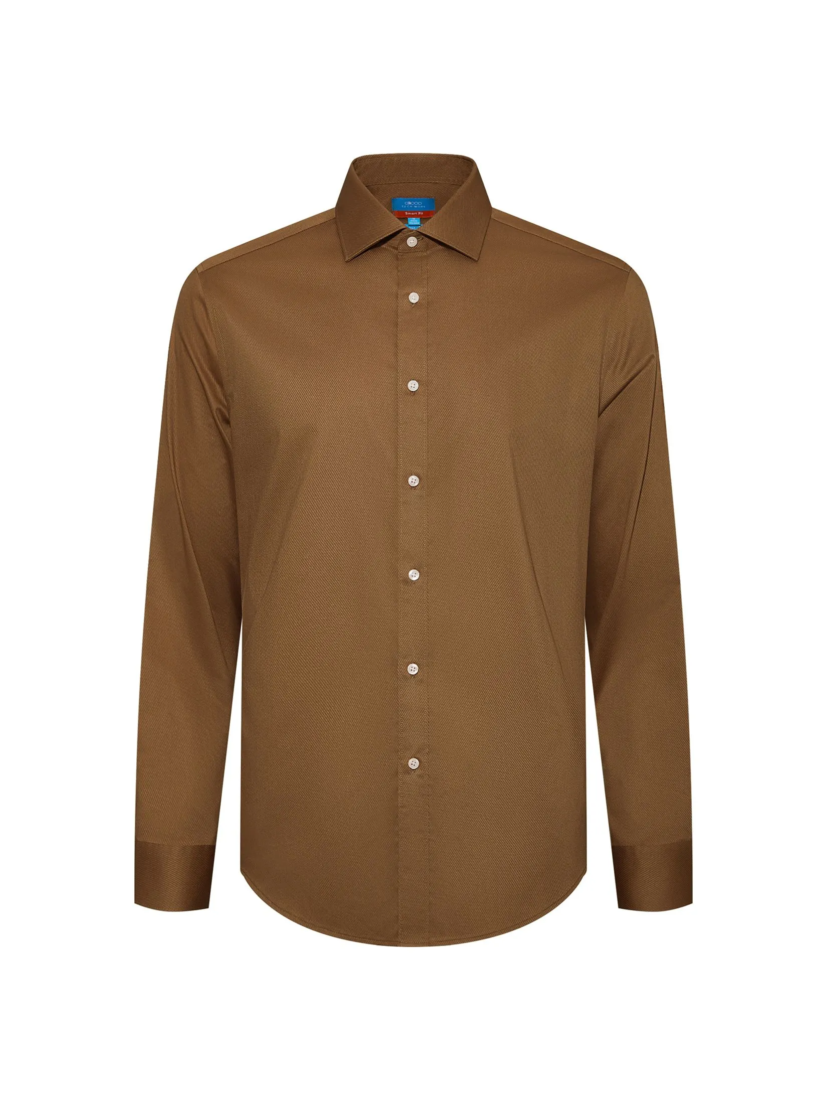 G2000 Men Clothing Non -Iron Twill Shirt  Smart Fit - Brown G2000 Men Clothing Non -Iron Twill Shirt  Smart Fit - Brown