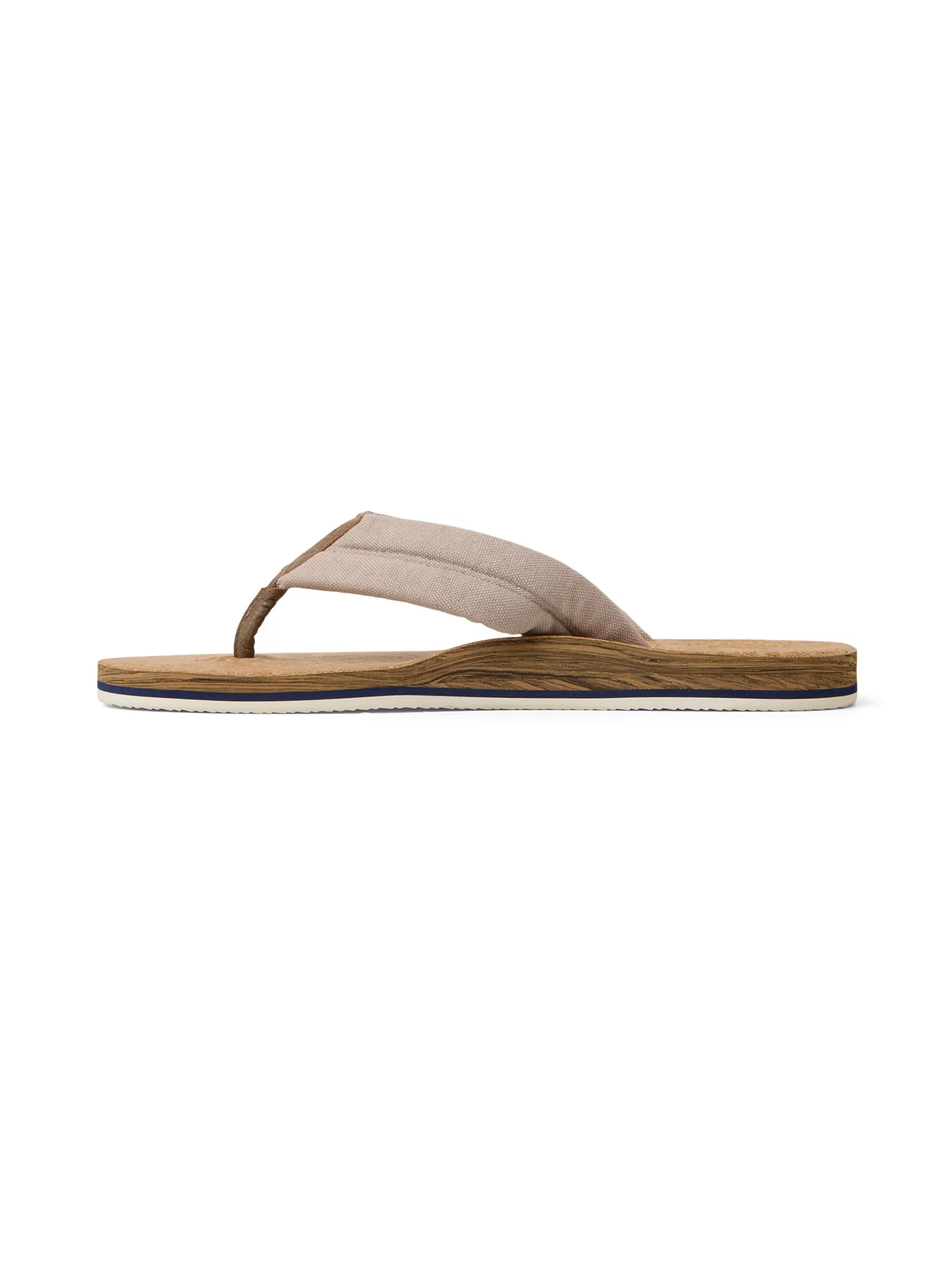SPERRY MEN TAUPE PORTO PADDED CORK THONG SAND SPERRY MEN TAUPE PORTO PADDED CORK THONG SAND