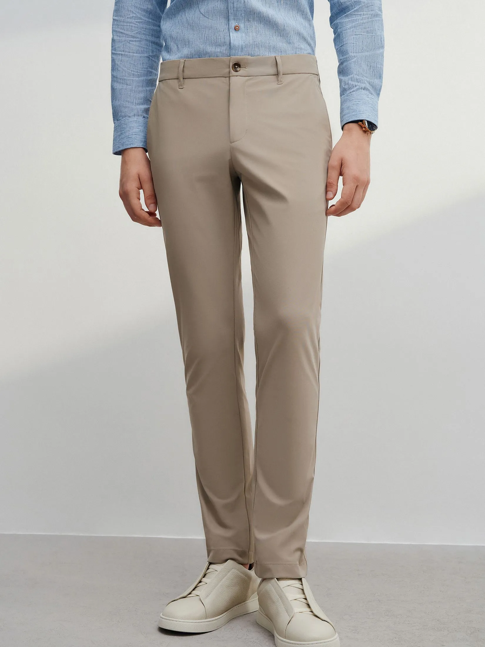 G2000 Men Clothing Casual Pants  Extra Slim Fit - Beige G2000 Men Clothing Casual Pants  Extra Slim Fit - Beige